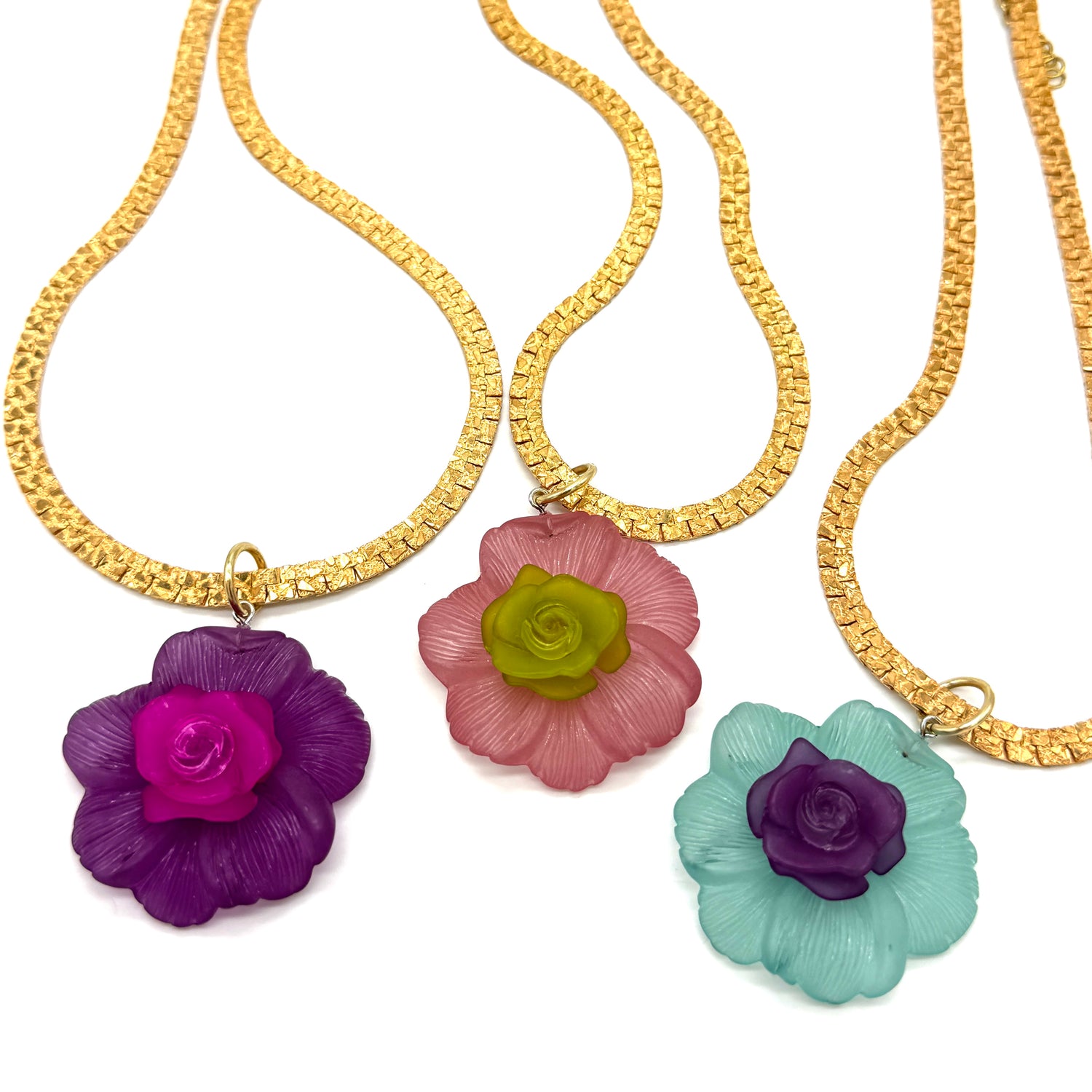 Romantic Garden Pebble Chain Necklace - PRE-ORDER- Ships early Feb