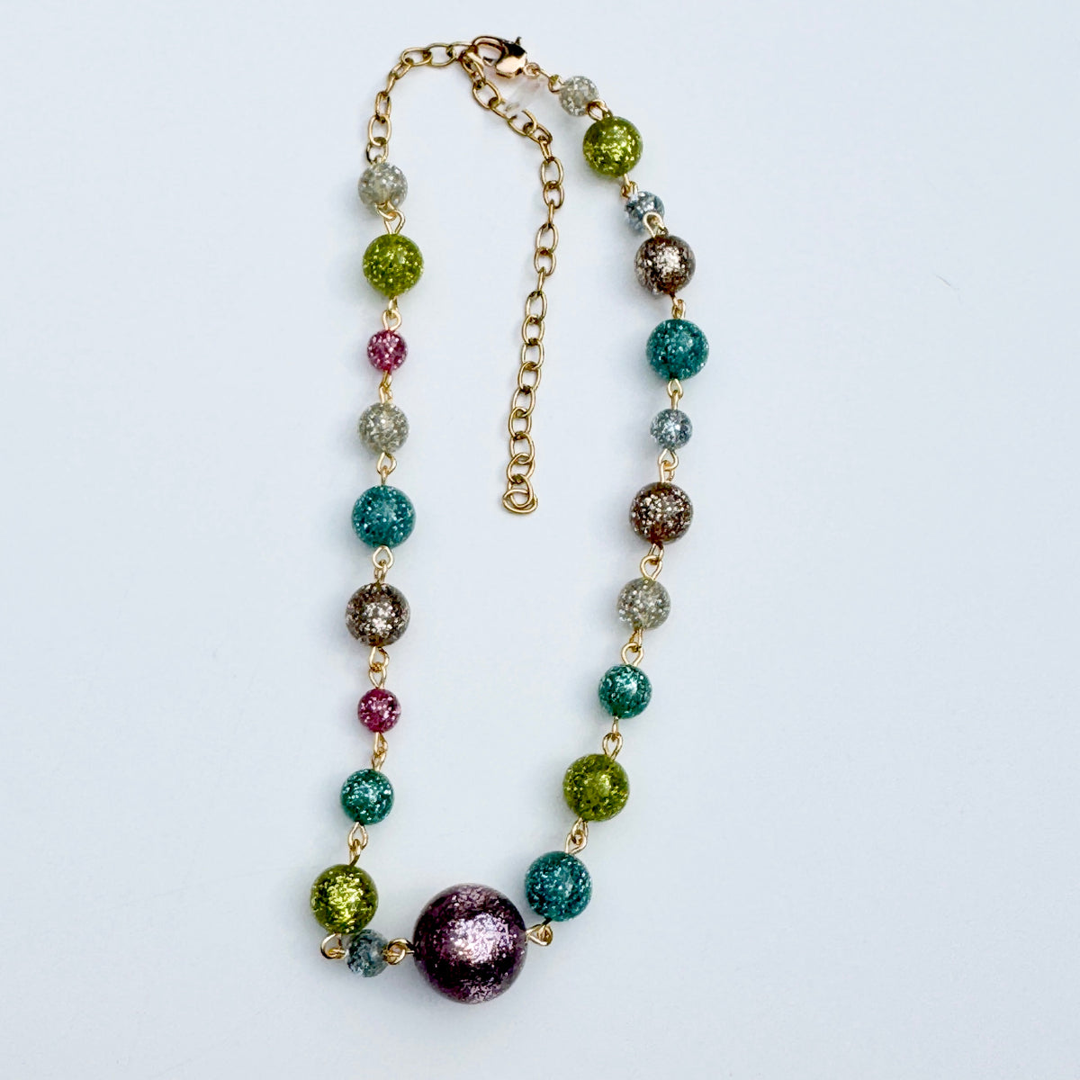 Merry Mix-Up Glitter Amelia Necklace