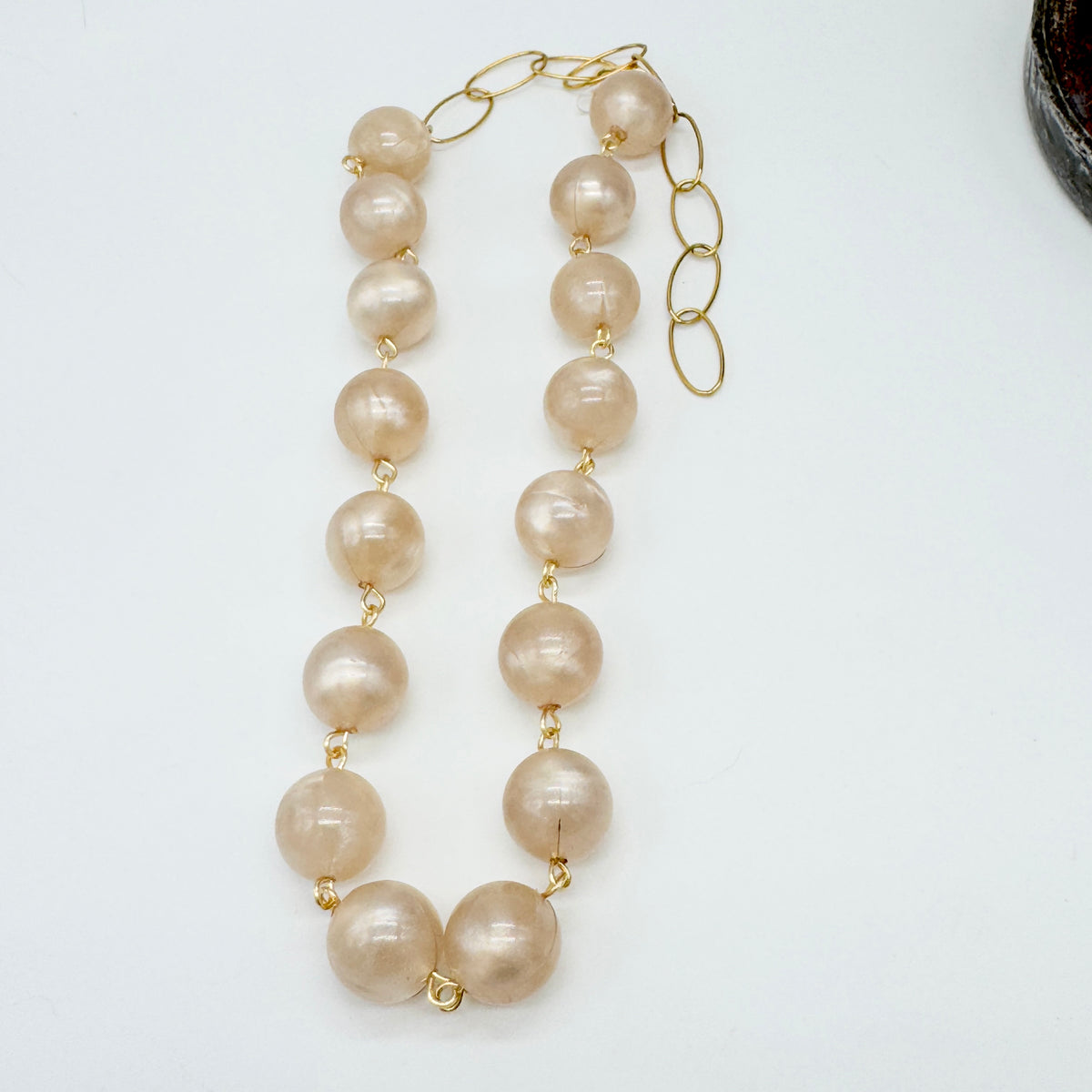 Beige Behavior Amelia Necklace
