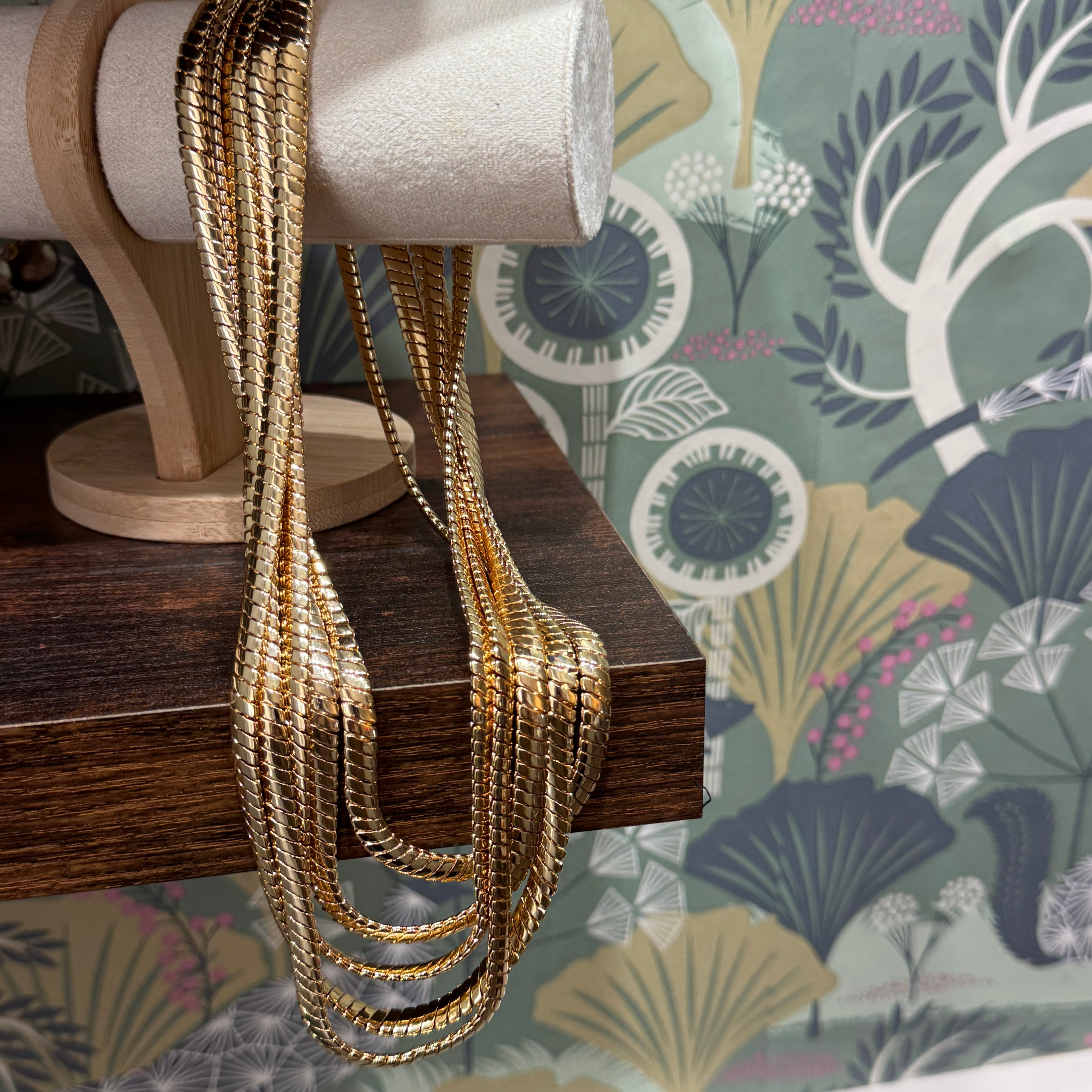 Boldline Snake Chain Necklace