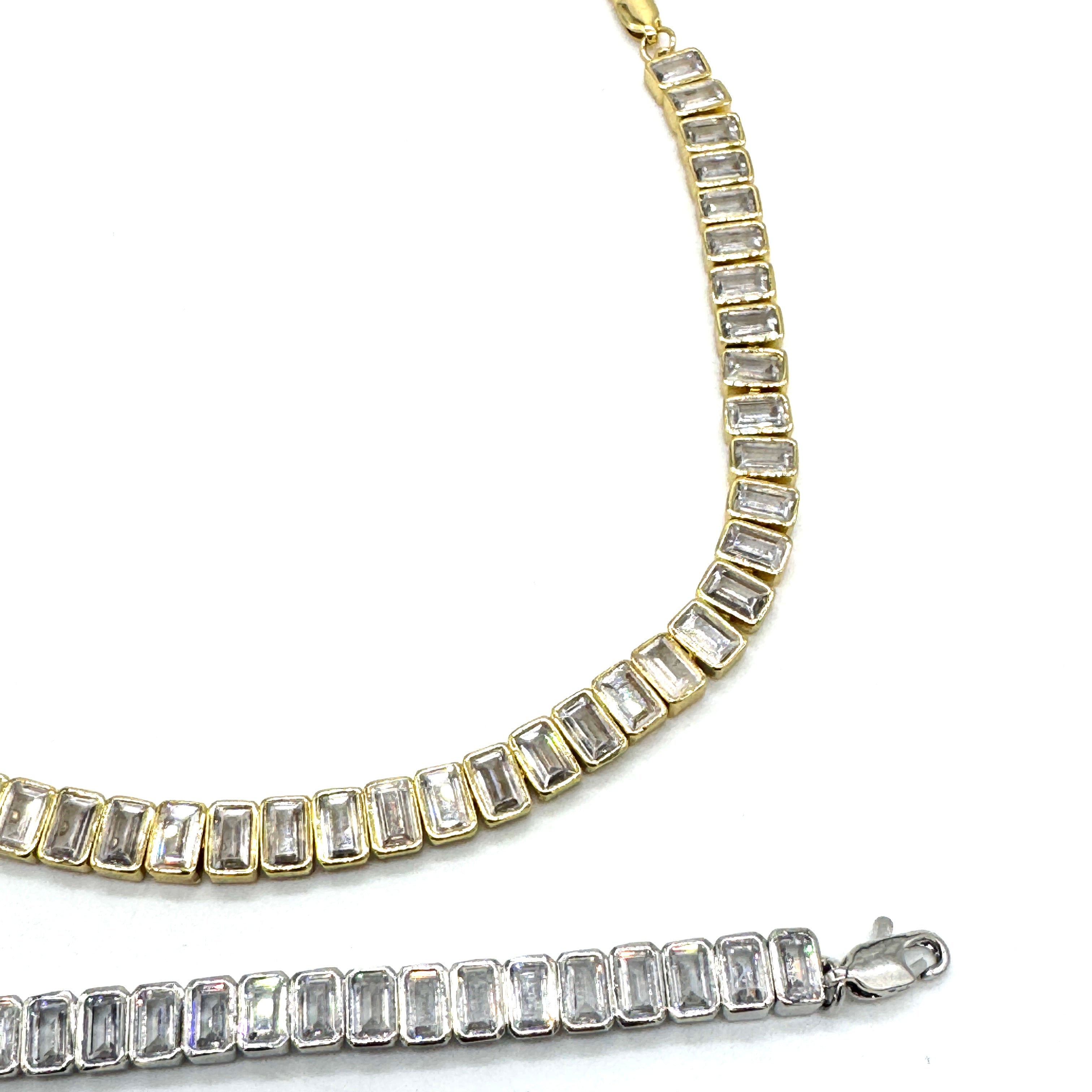 Brightline Baguette Tennis Bracelet