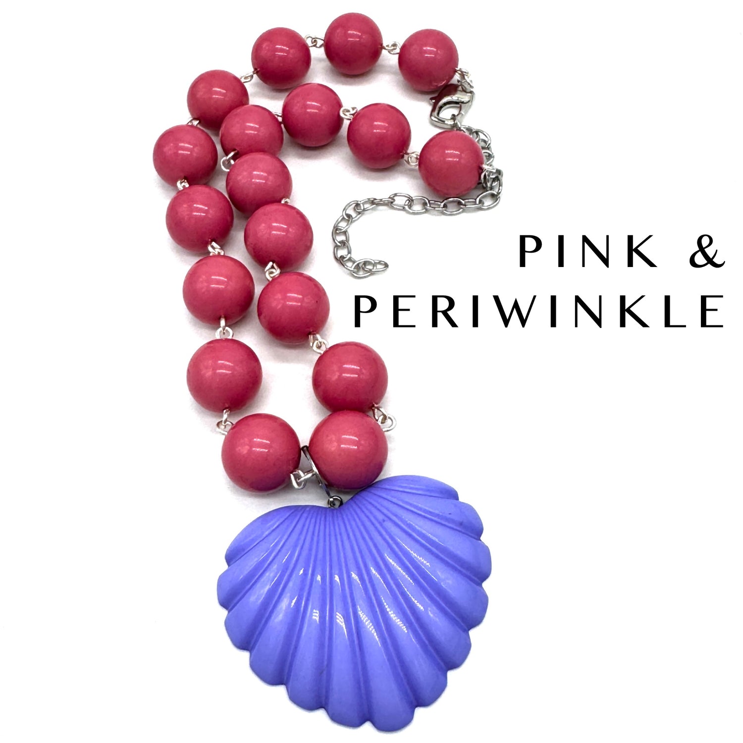Deco Carved Heart Necklace