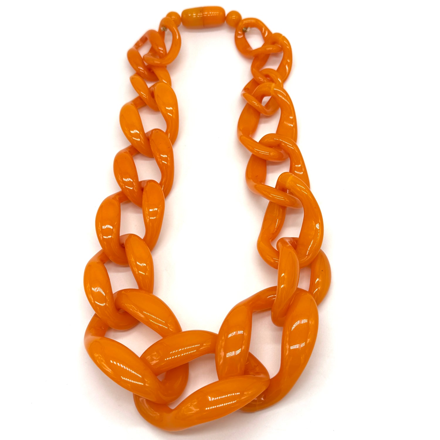 Monument Resin Chain Necklace - 4 colors