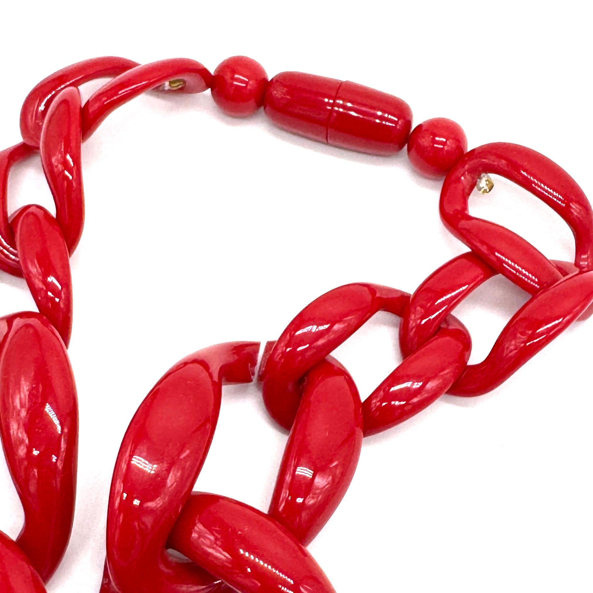 Monument Resin Chain Necklace - 4 colors