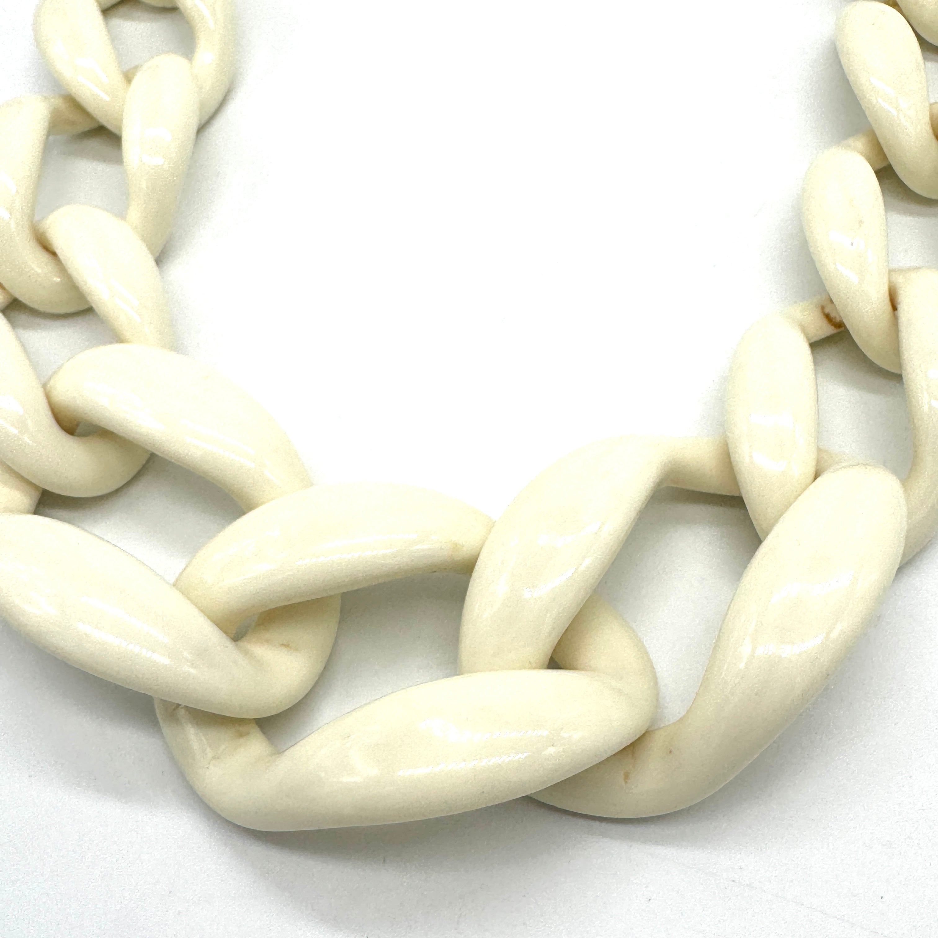 Monument Resin Chain Necklace - 4 colors