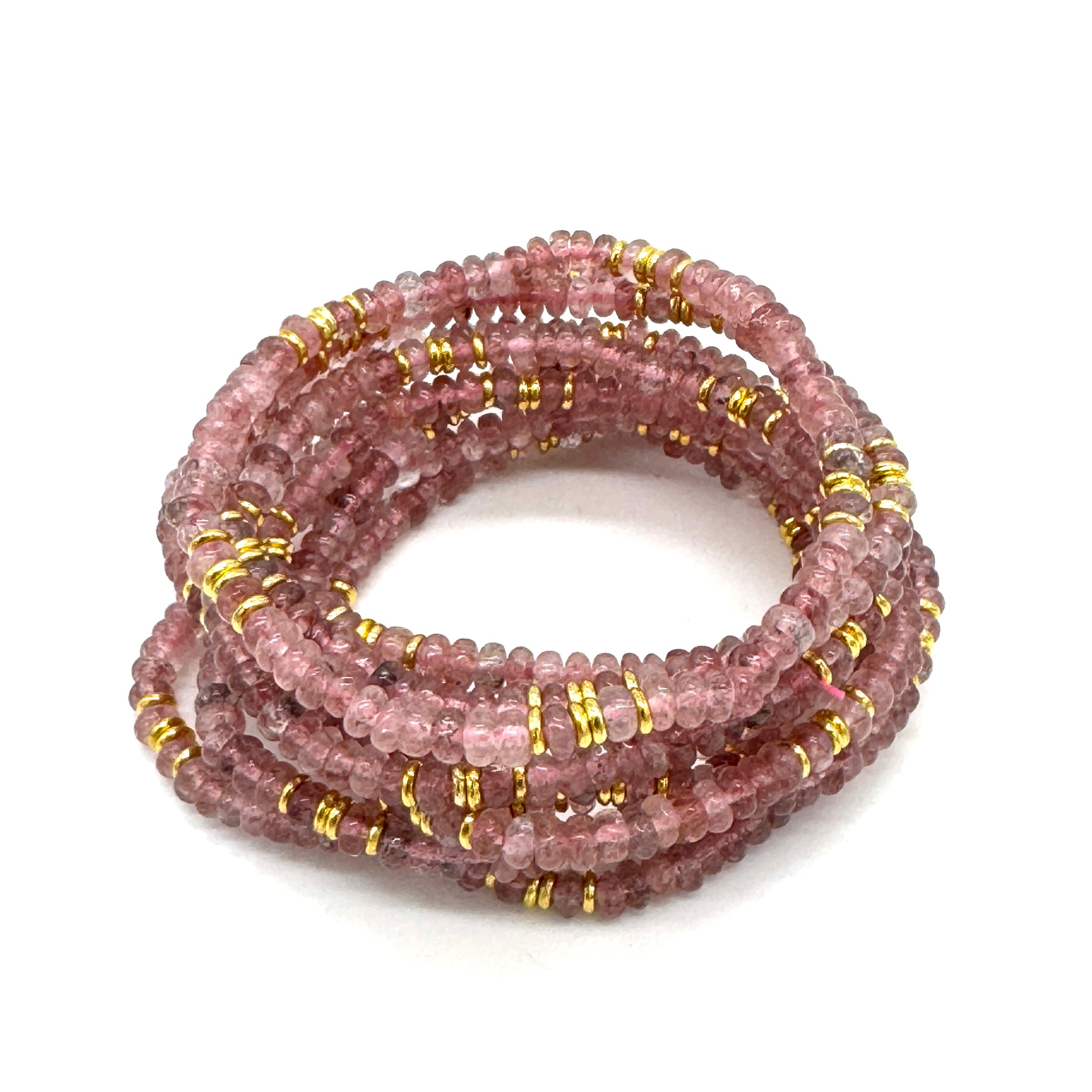 Make Your Own Collected Gem Stack Bracelets