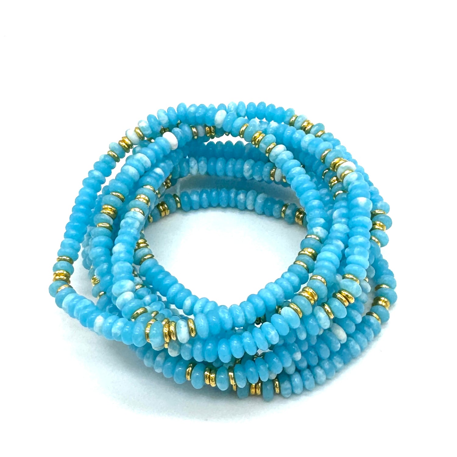 Make Your Own Collected Gem Stack Bracelets