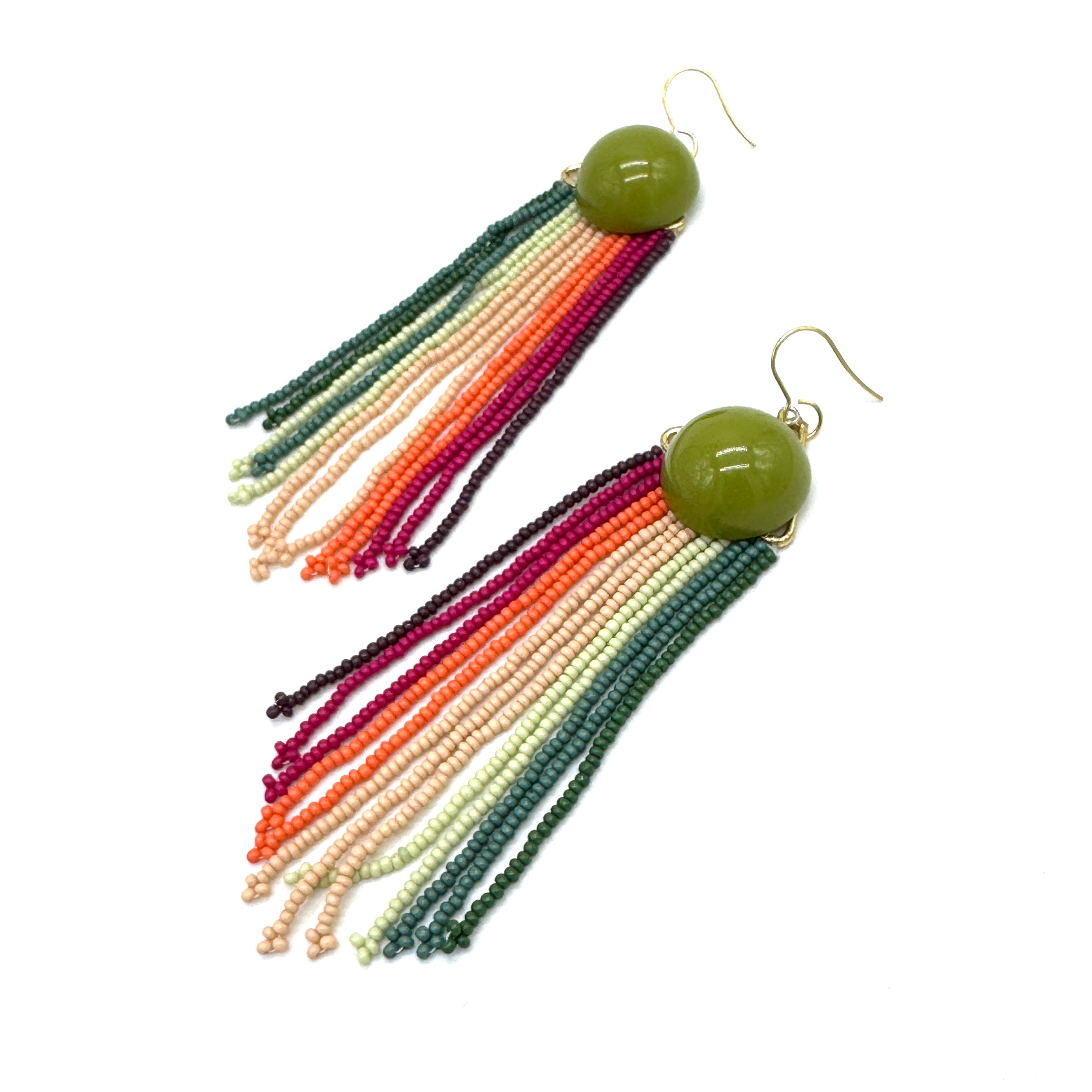 Wayfarer Fringe Earrings