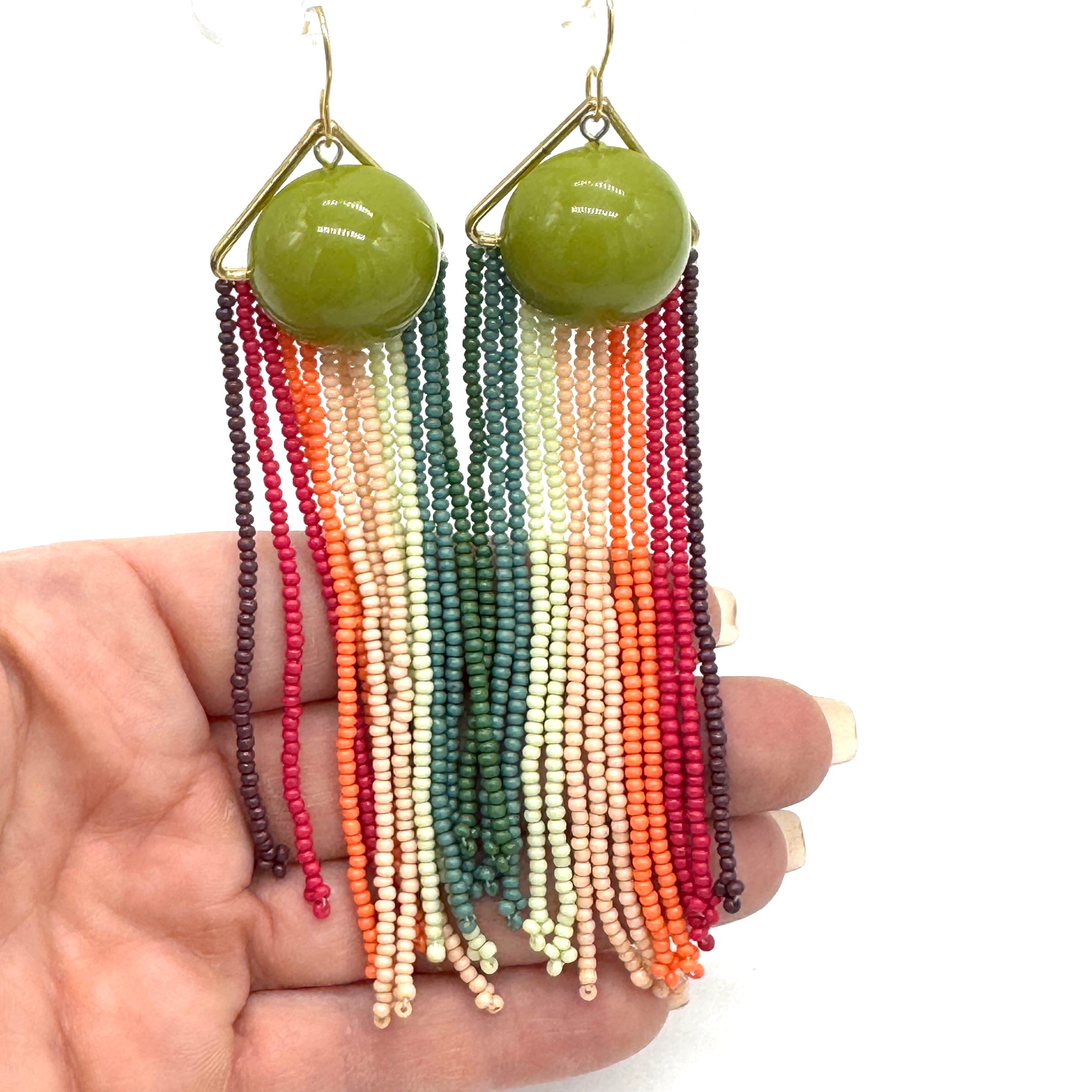 Wayfarer Fringe Earrings