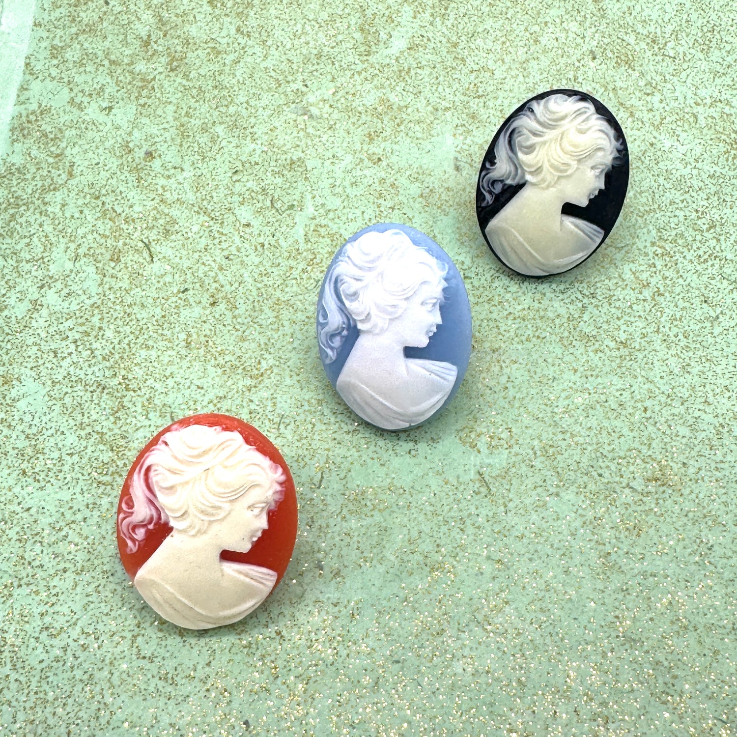 Old Soul Cameo Cocktail Ring