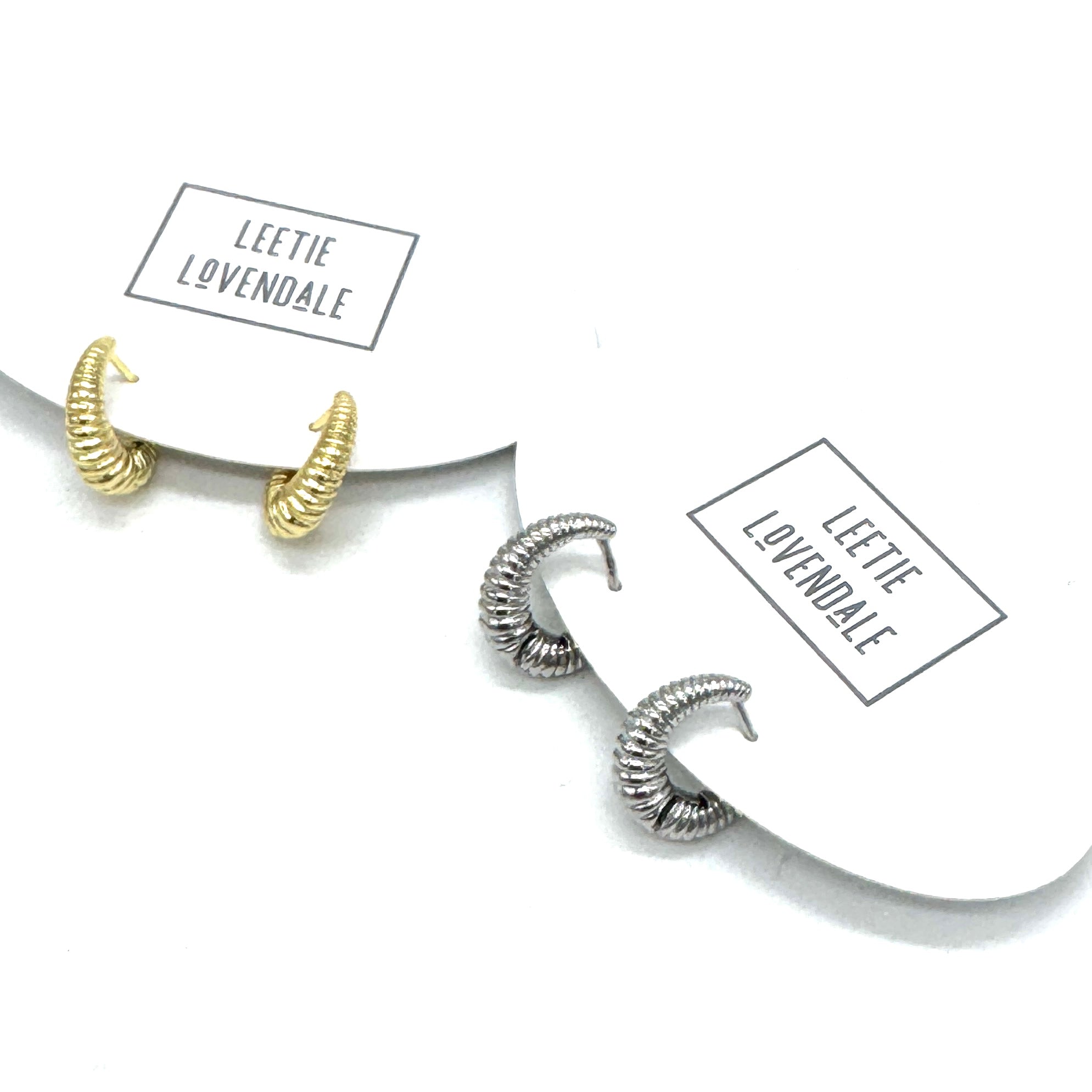 Spring Loaded Mini Hoop Earrings