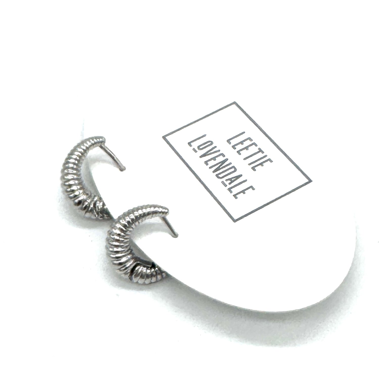 Spring Loaded Mini Hoop Earrings
