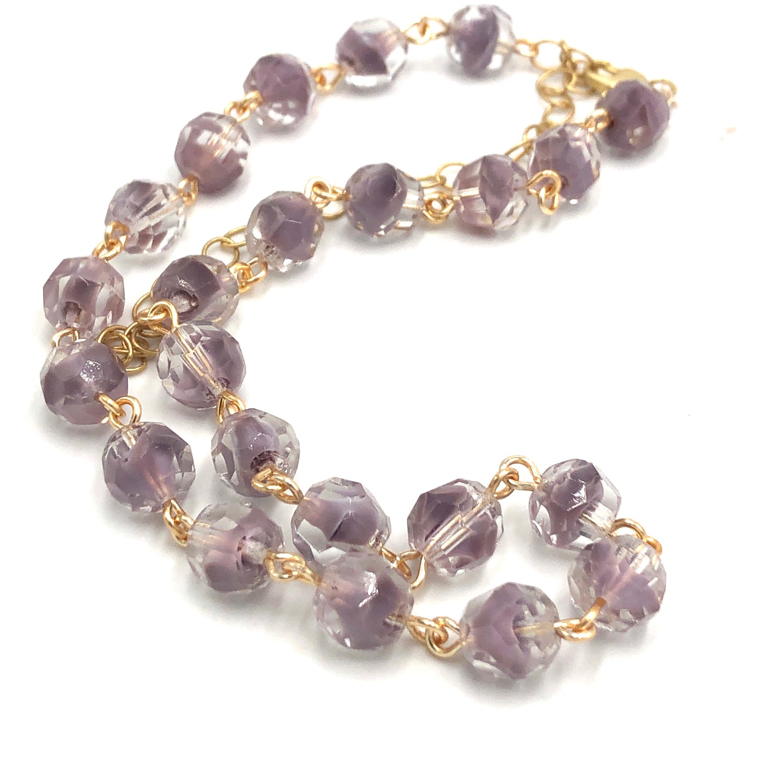 Purple Faceted Givre&