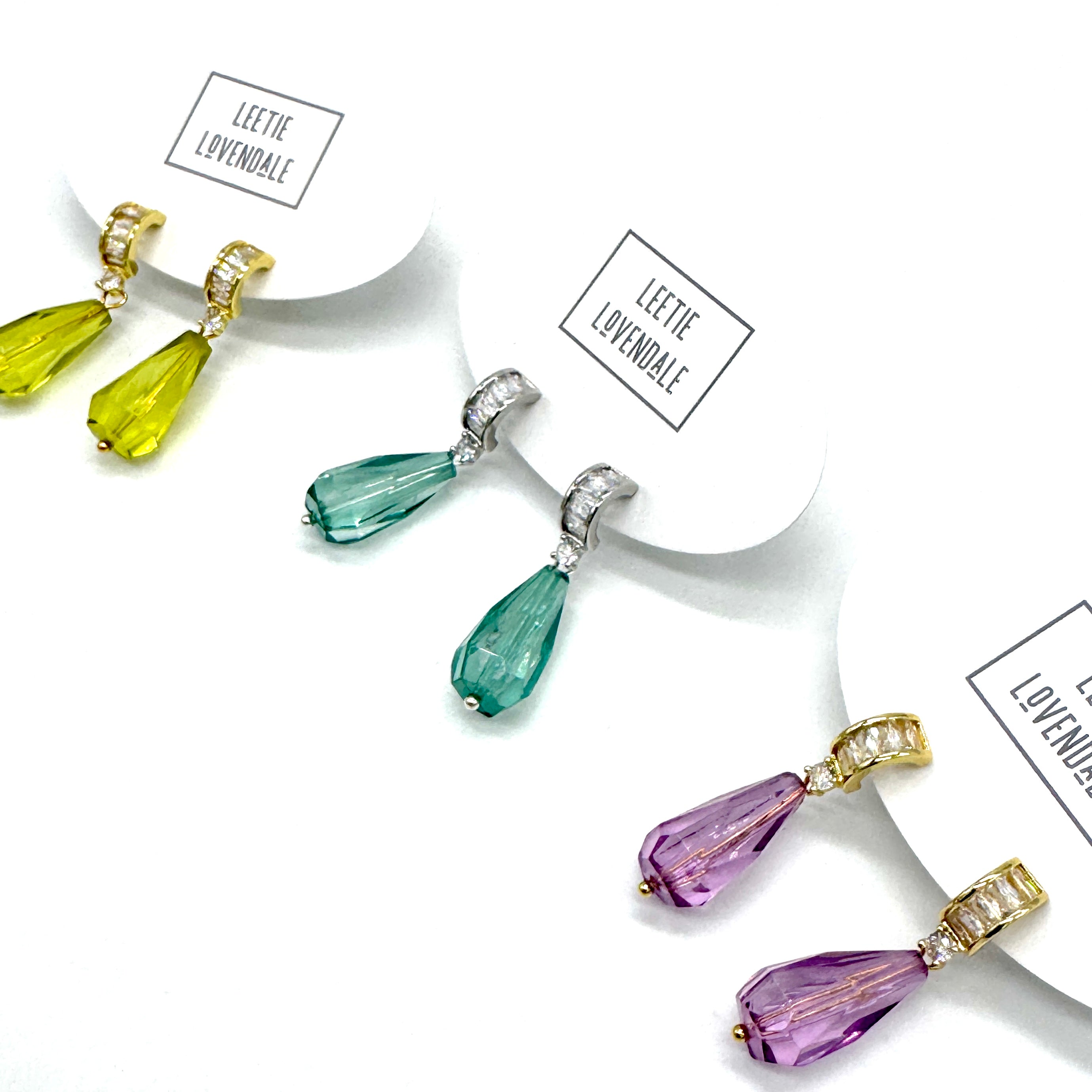 Spectrum Light Drop Earrings