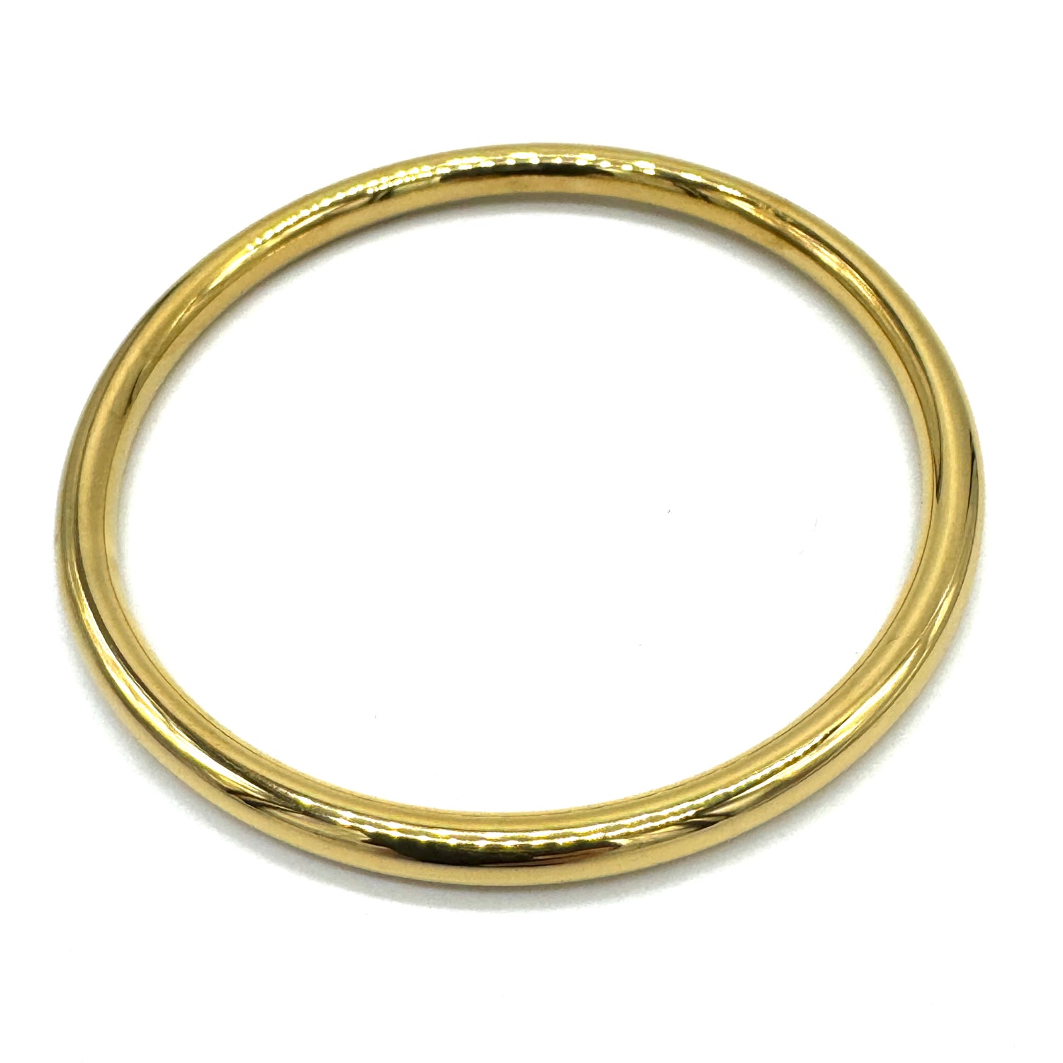Foundation Gold Bangle Bracelet