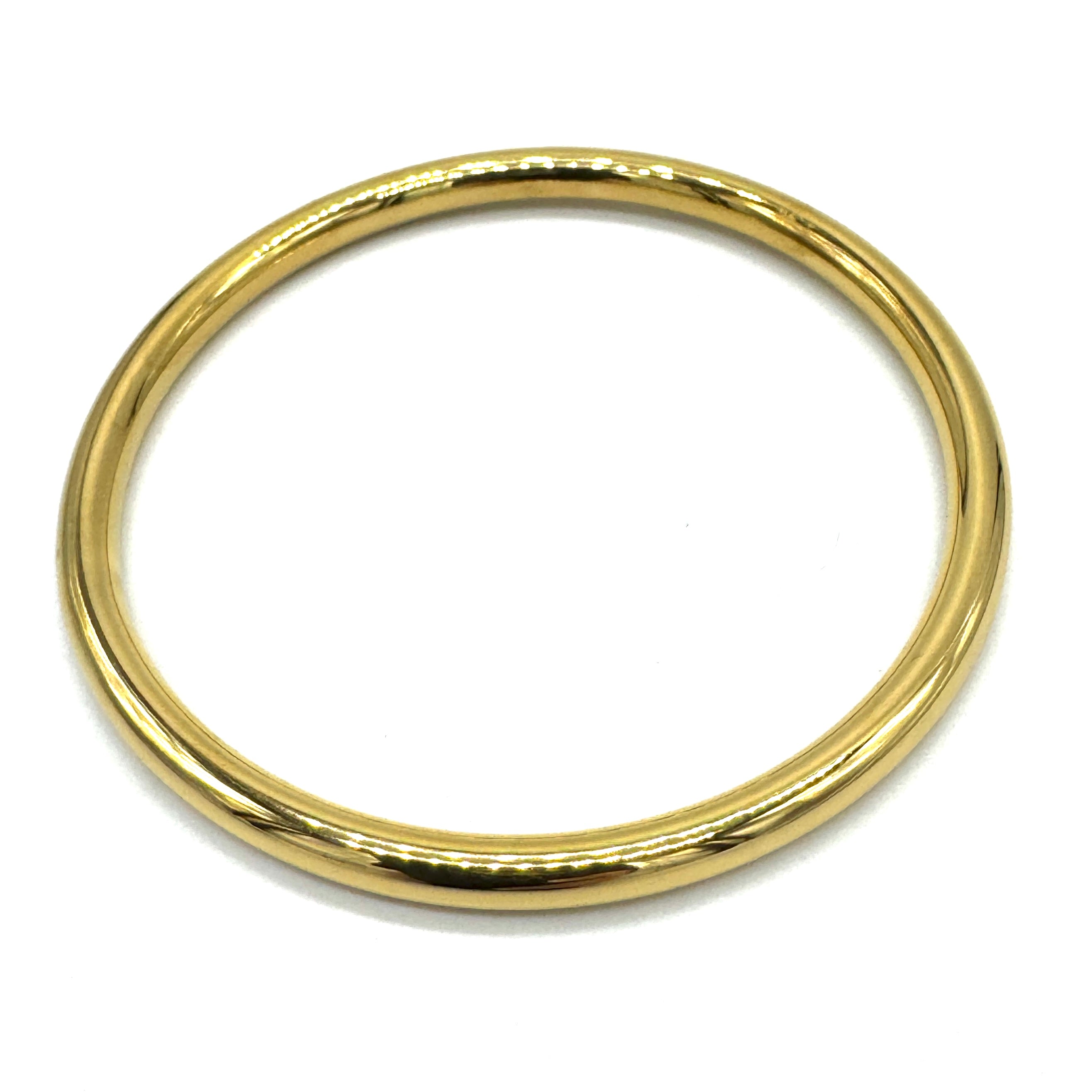 Foundation Gold Bangle Bracelet