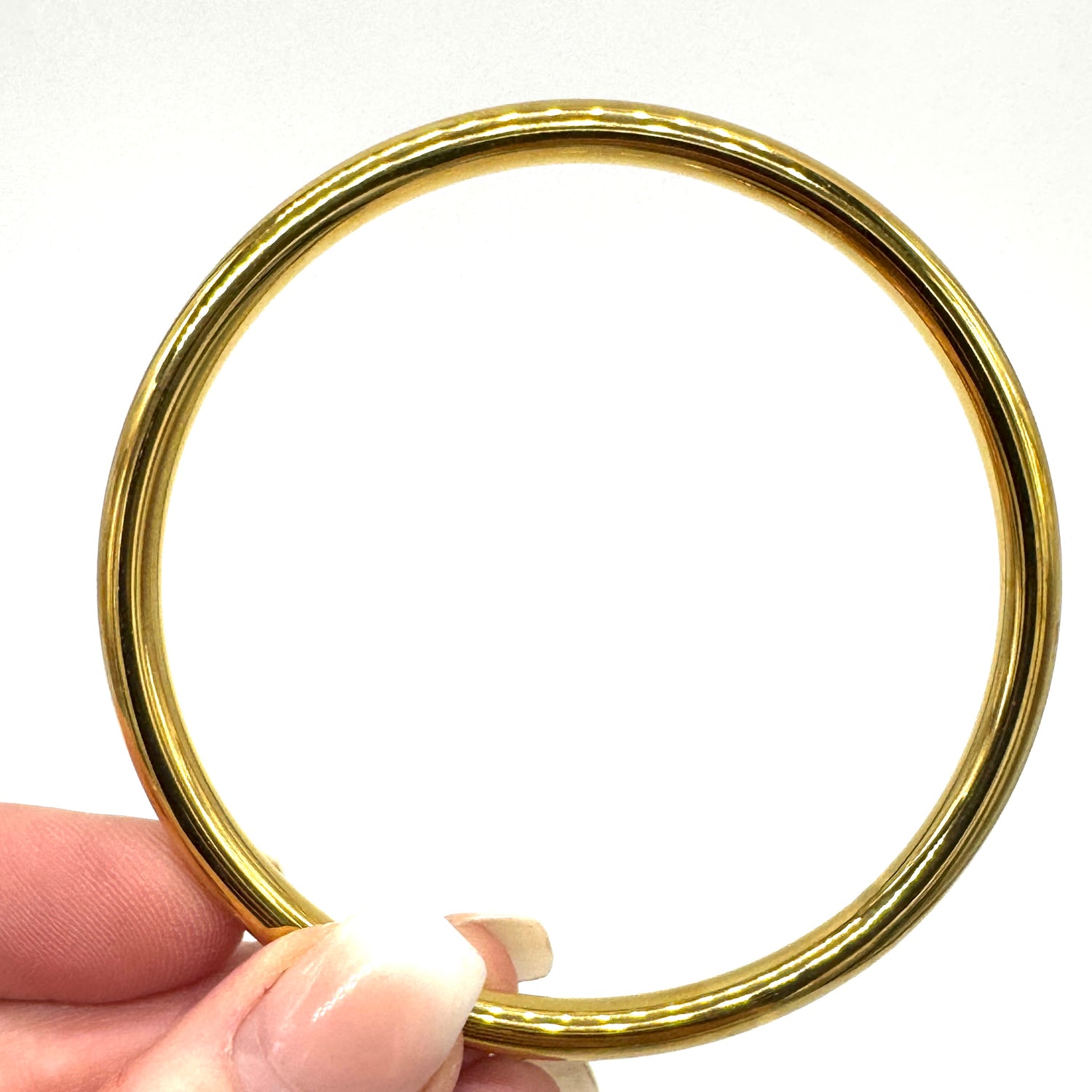 Foundation Gold Bangle Bracelet