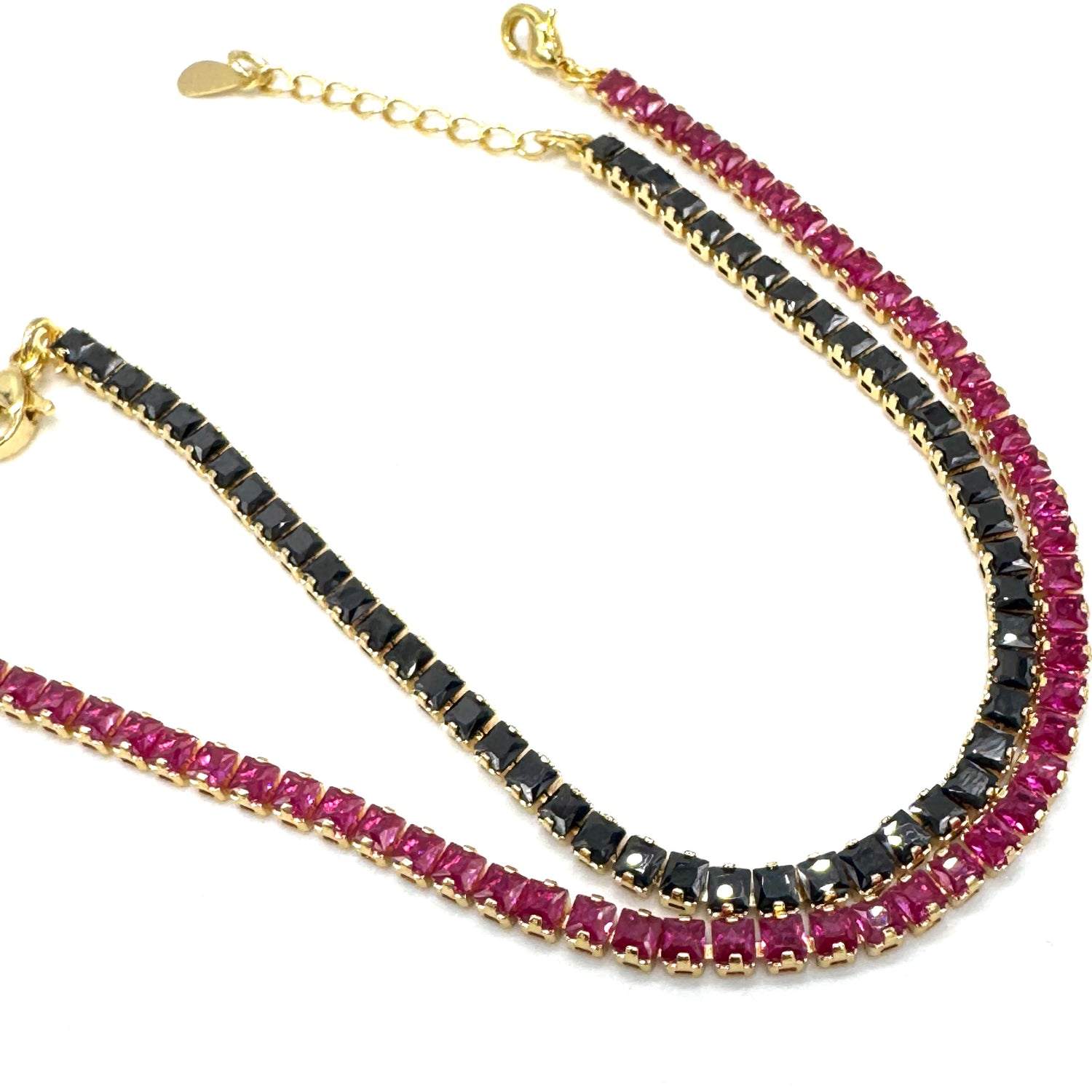 After Dark Tennis Bracelet