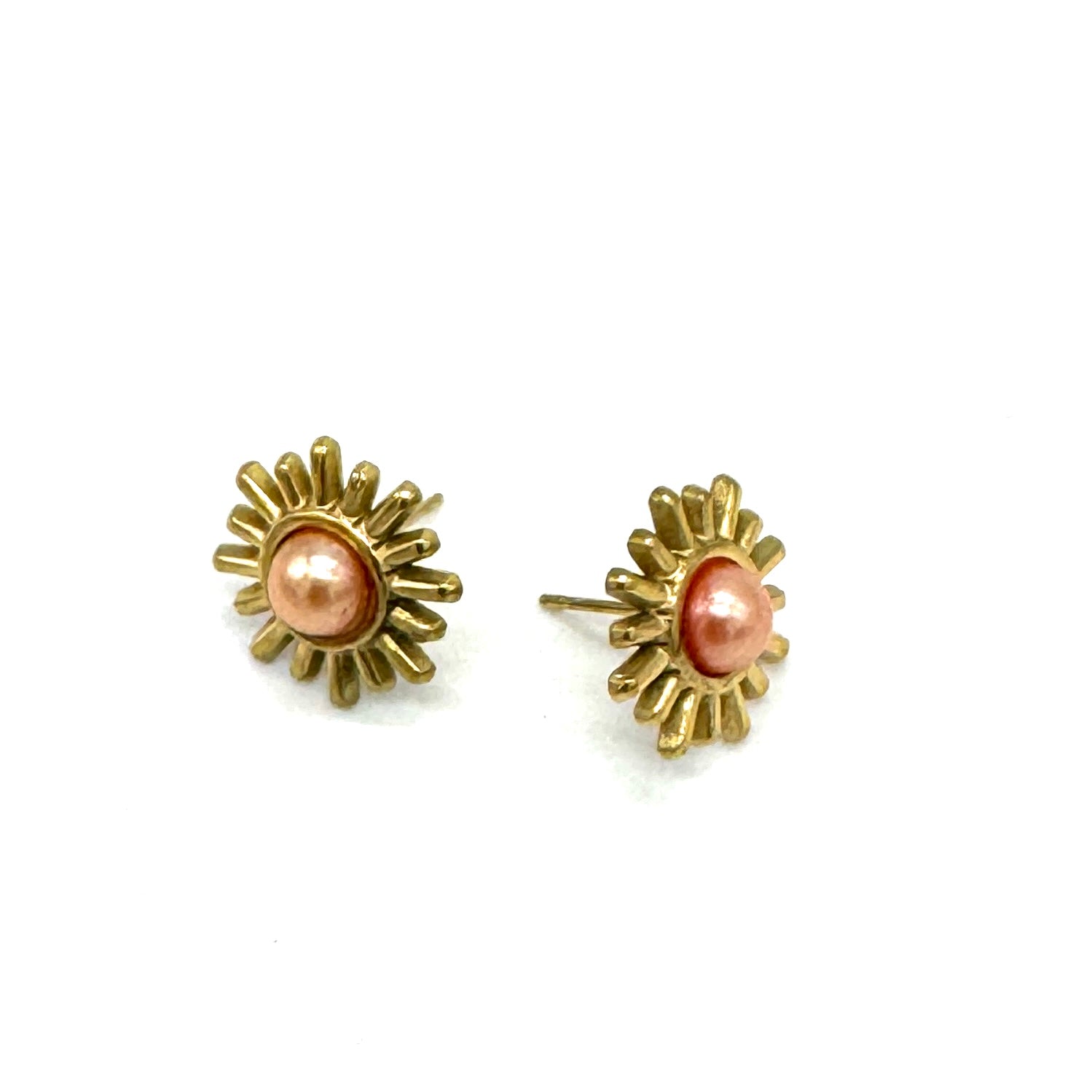 Palm Springs Pearls Starburst Studs