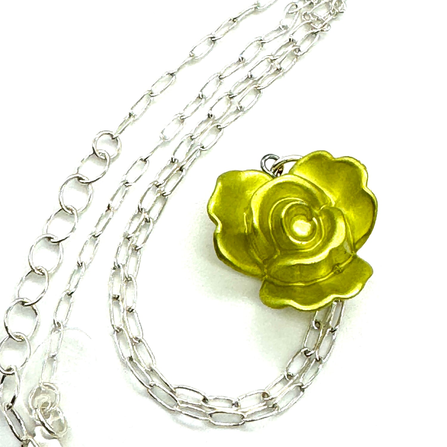 Succulent on Chain Necklace - Small