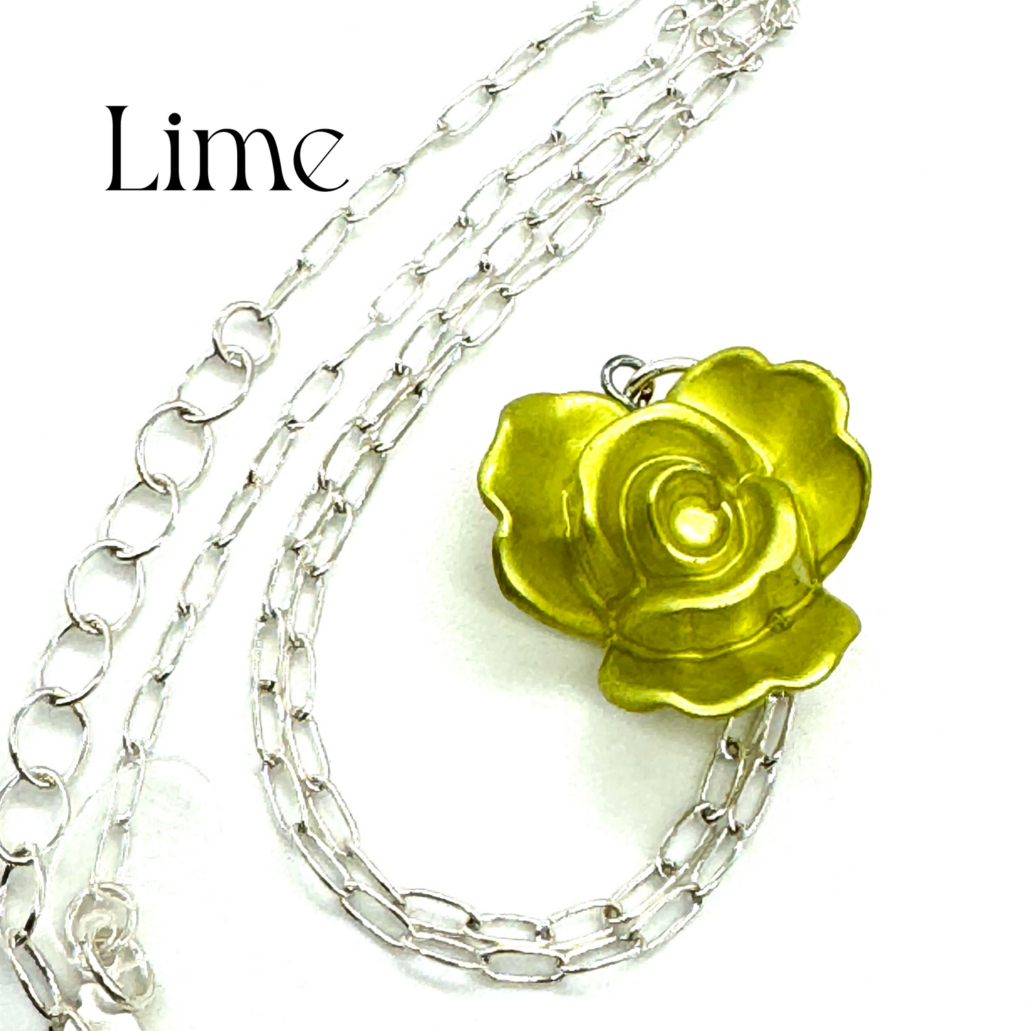 Succulent on Chain Necklace - Small