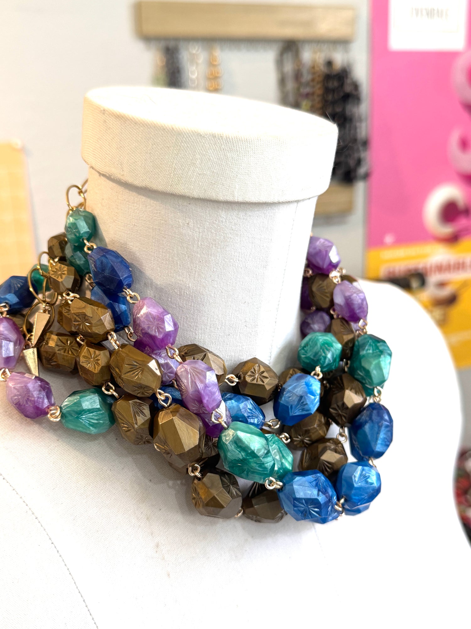 Atomic Ombré Bella Necklace