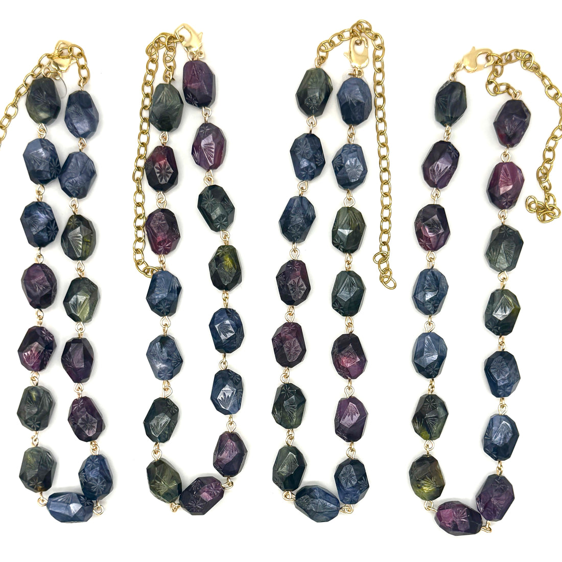 Midnight Mix Atomic Ombré Amelia Necklace