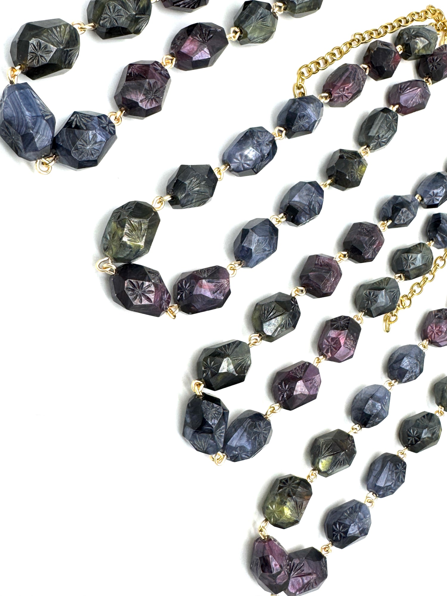 Midnight Mix Atomic Ombré Amelia Necklace