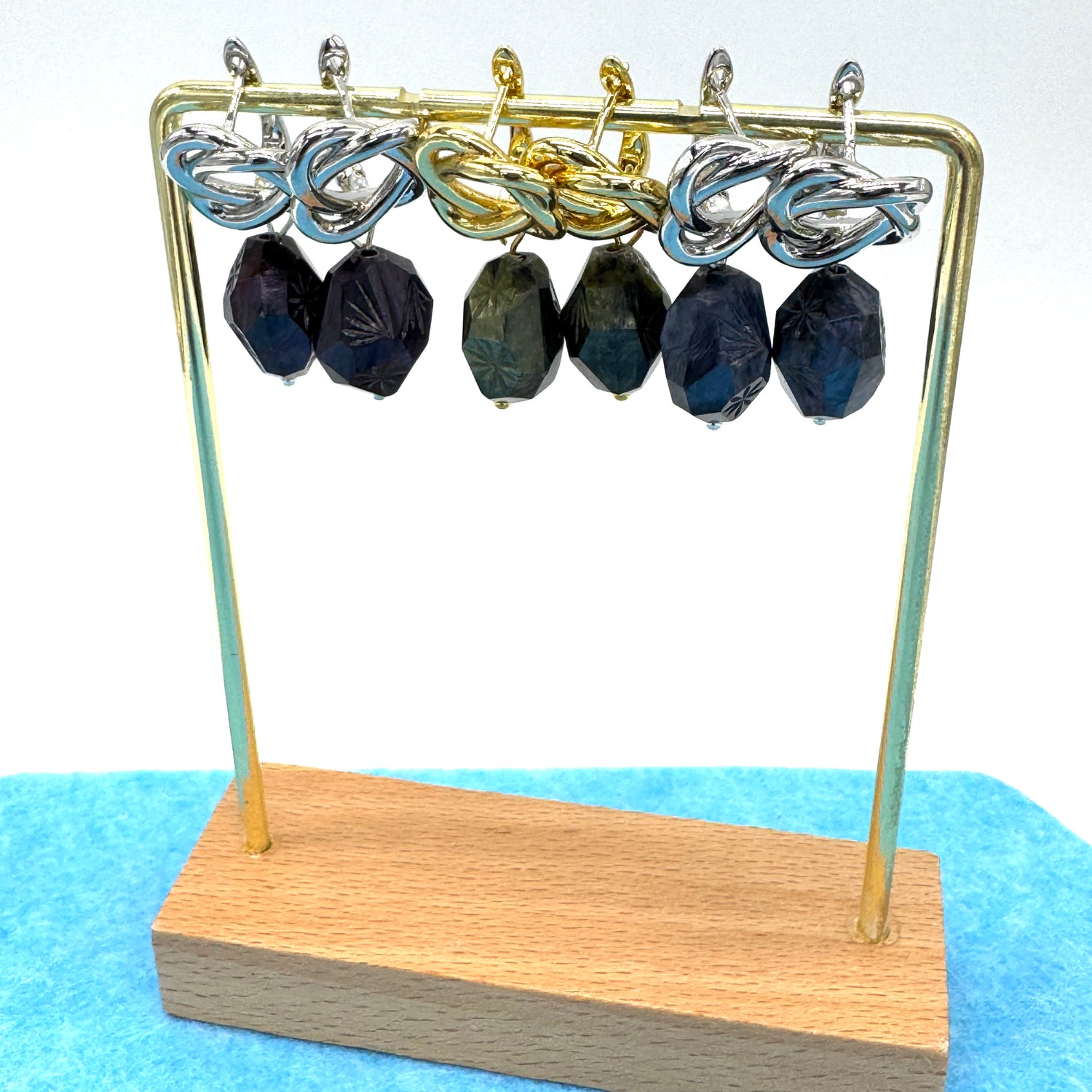 Atomic Ombré Orbit Drop Earrings