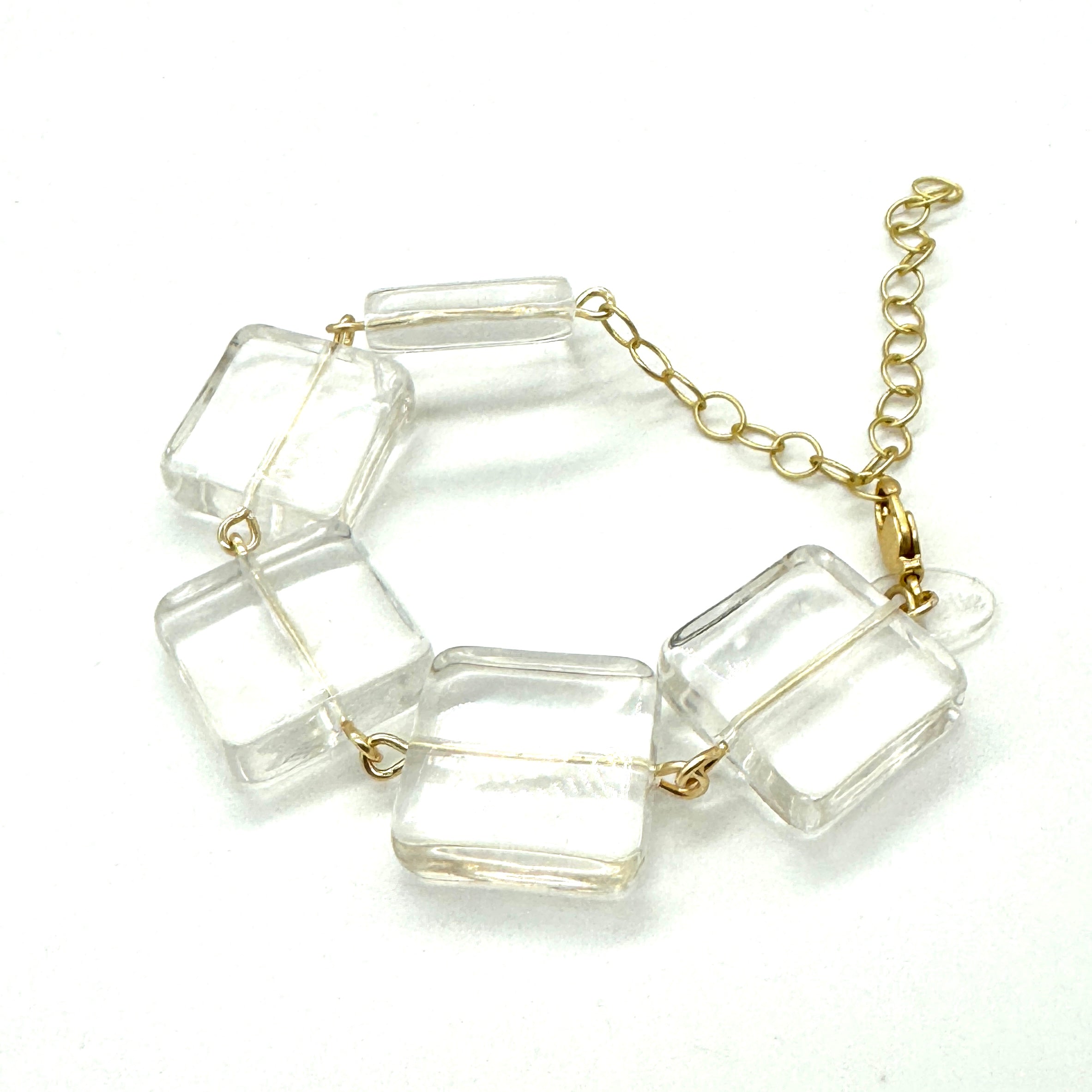 Clear Cubic Betsy Bracelet