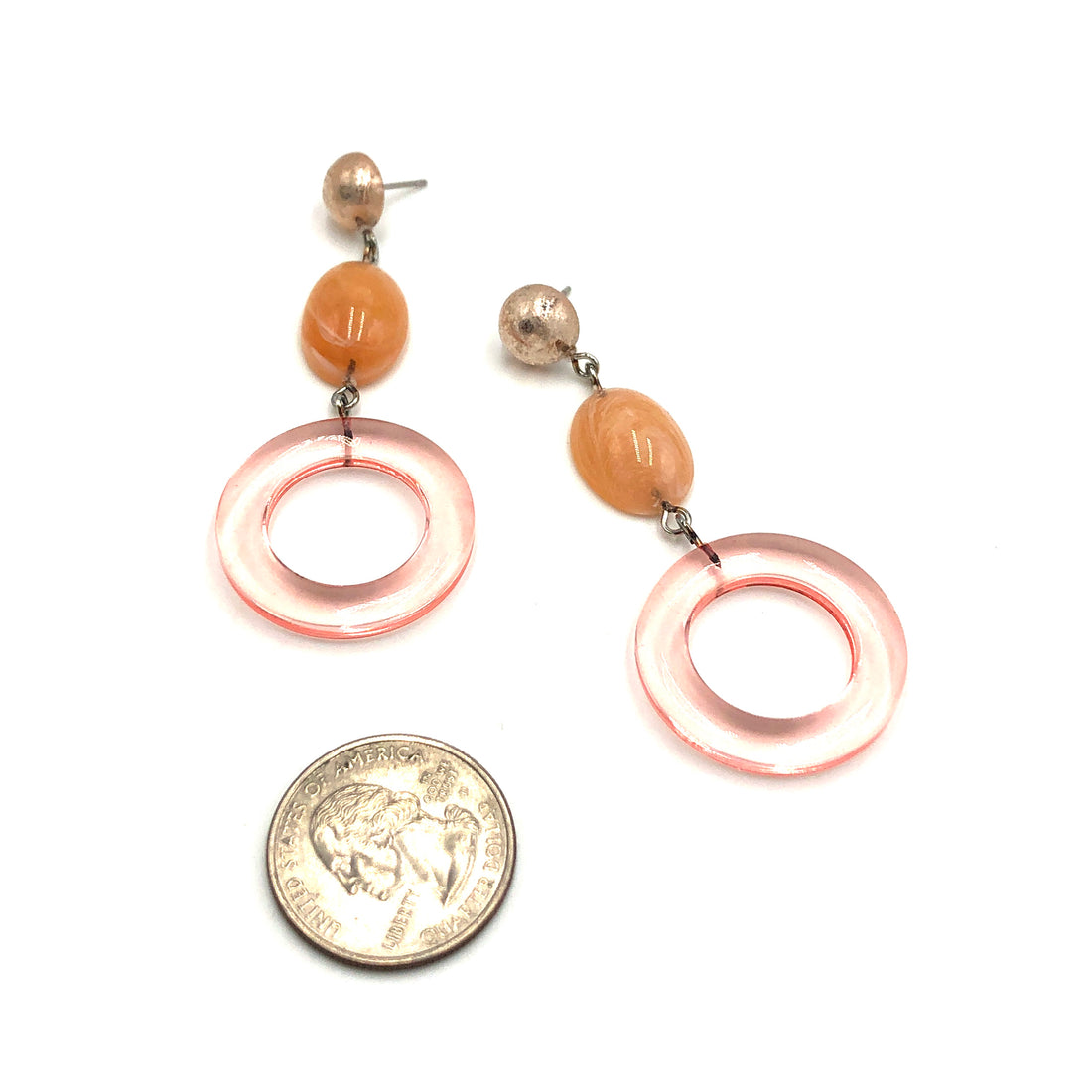 &quot;It Color&quot; Tri Donut Drop Earrings