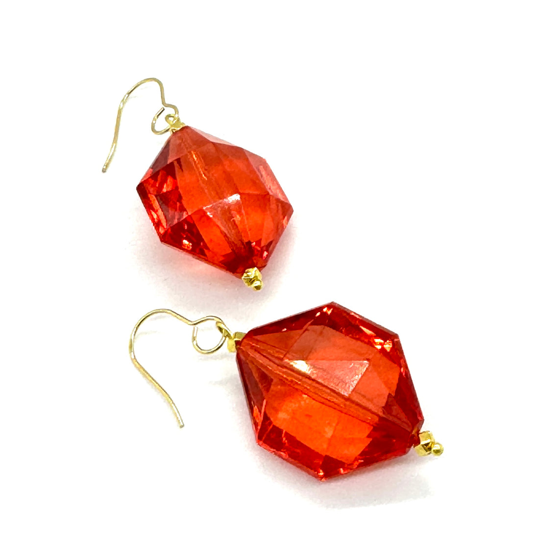 Sun Crystal Drop Earrings