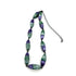 Purple & green necklace