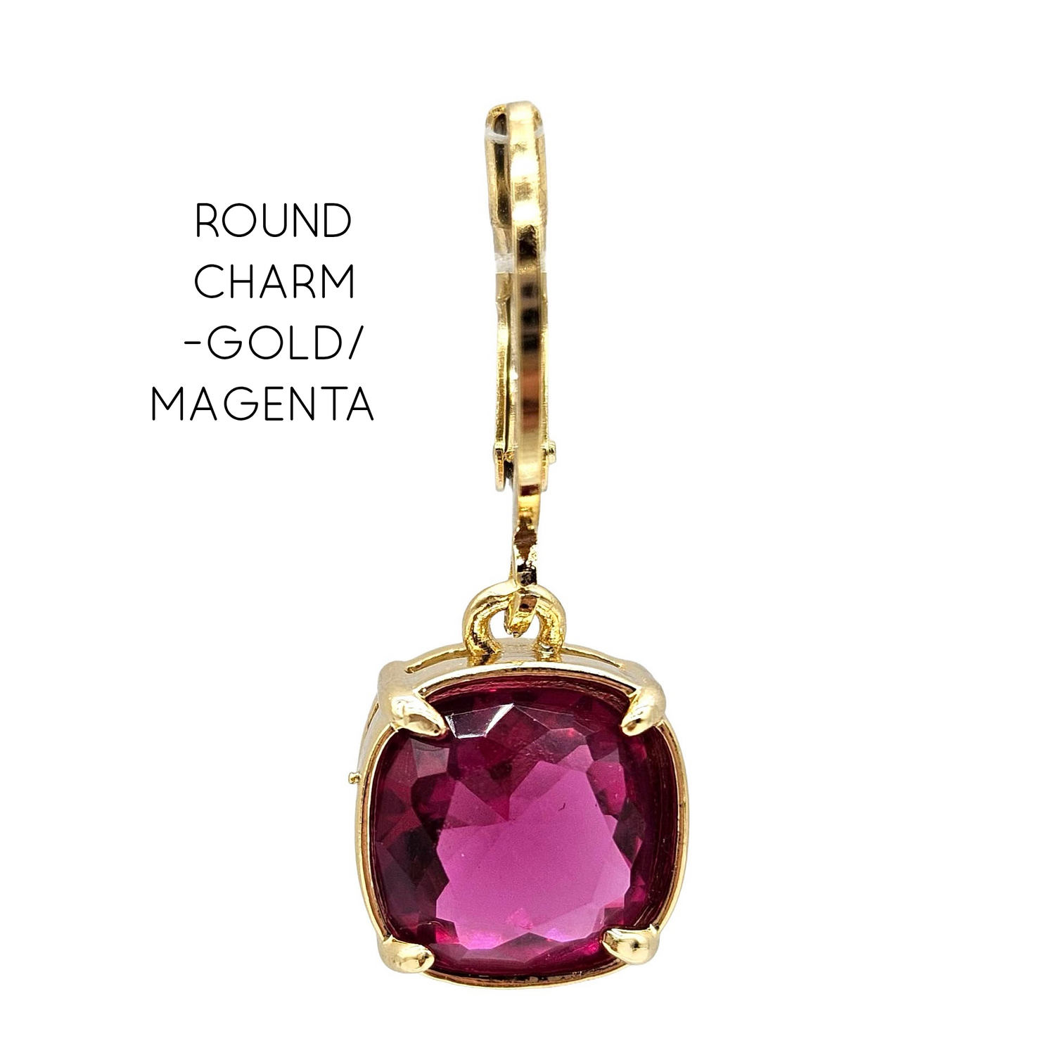 Interchangeable Glass Charm Party - Necklace &amp; Earrings