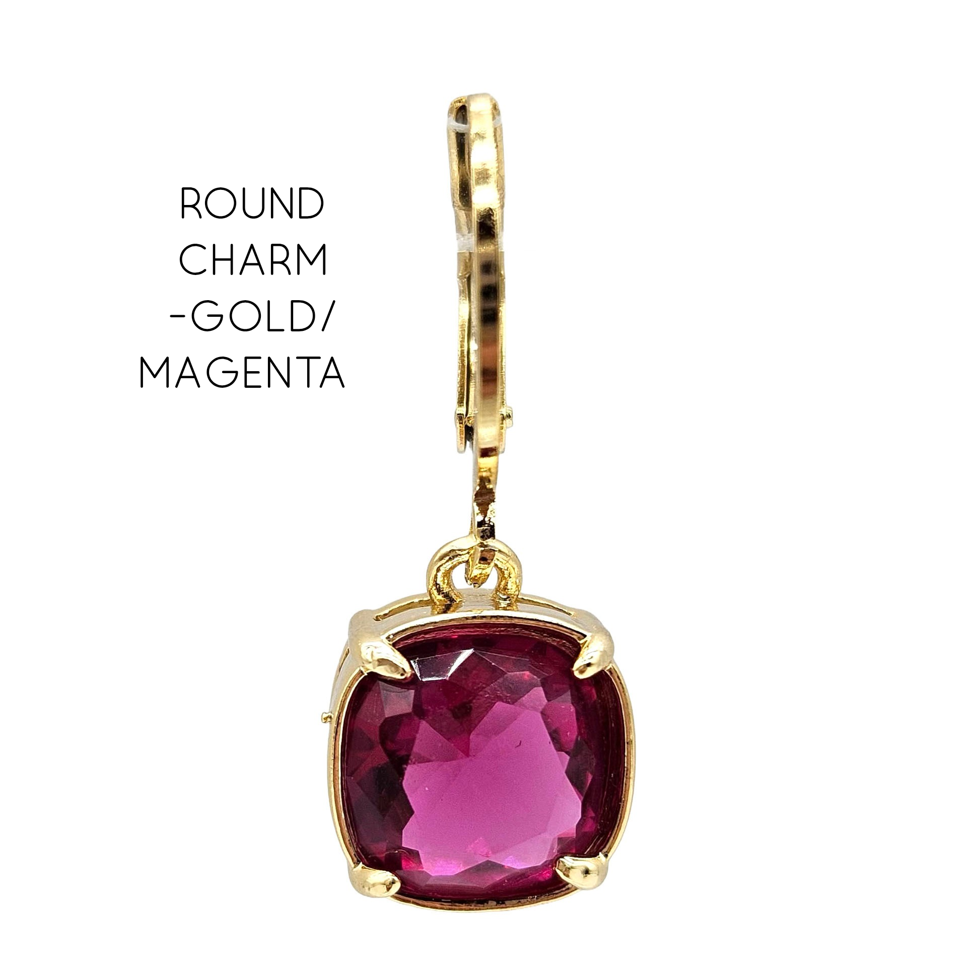 Interchangeable Glass Charm Party - Necklace &amp; Earrings