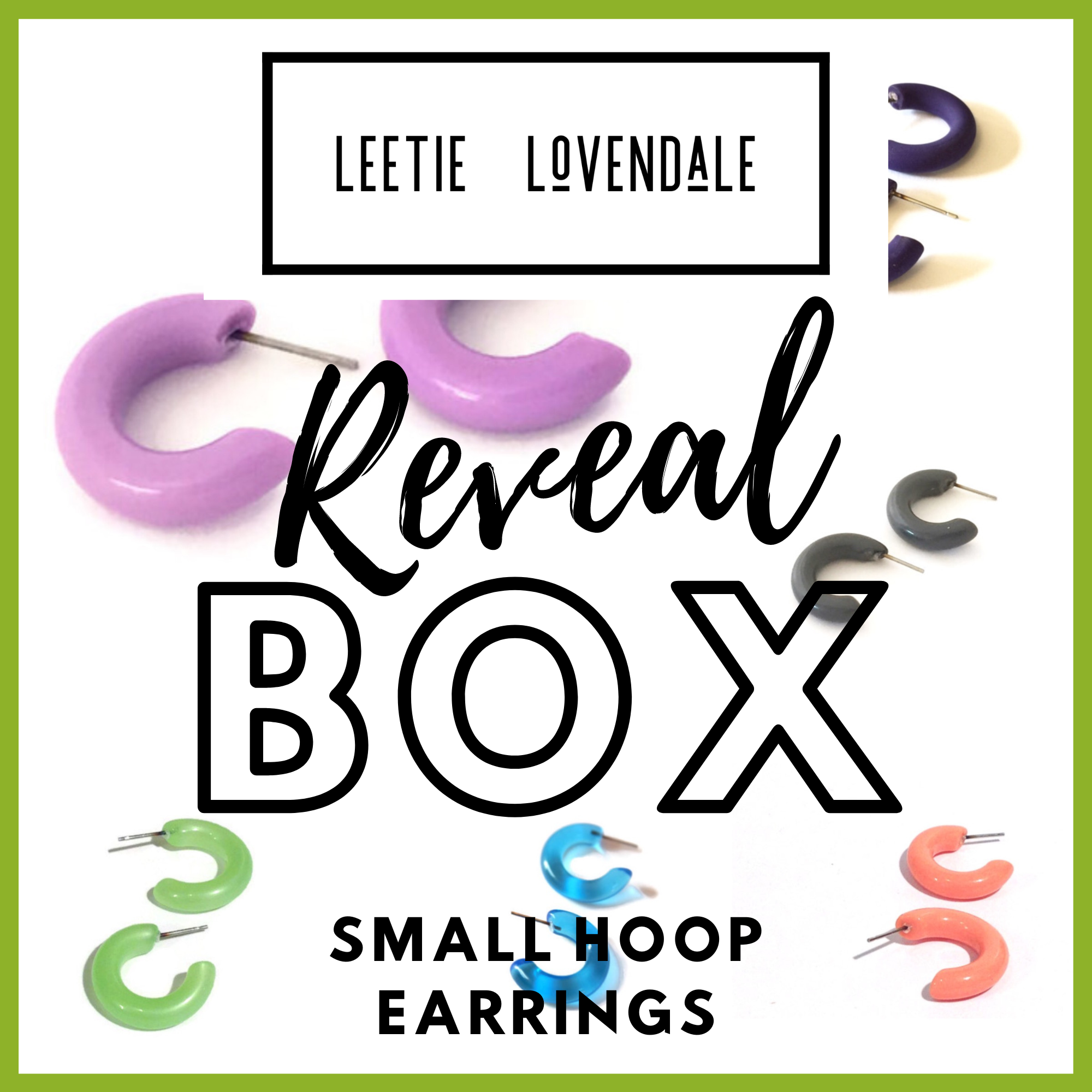 Leetie Reveal Box: Small Hoop Earrings