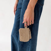 Suede Paris Card Wallet-Wallet-Pretty Simple