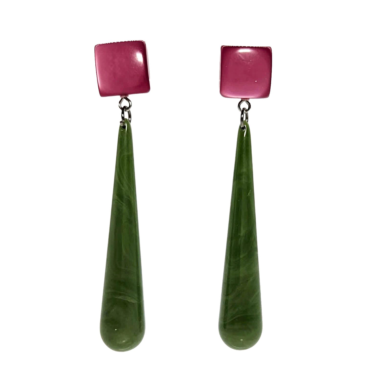 Shine On Statement Teardrop Earrings