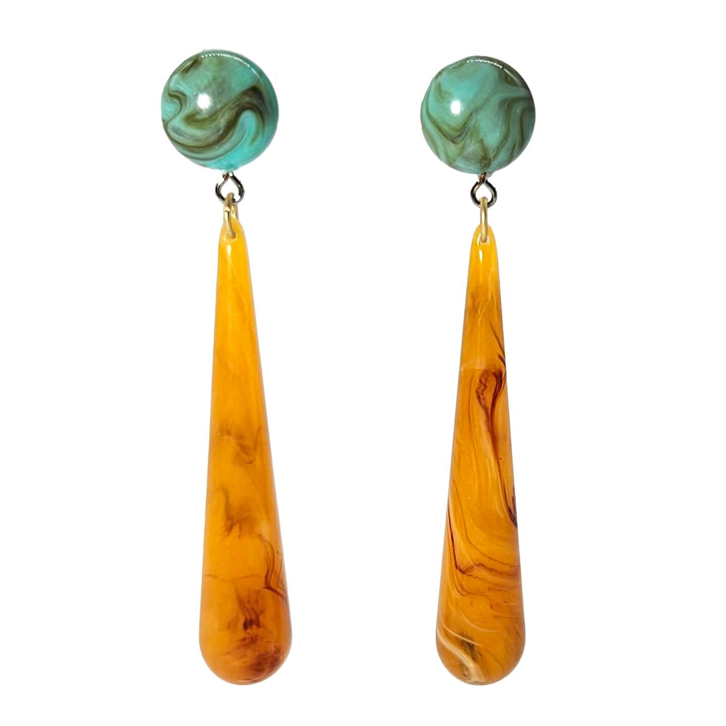 Shine On Statement Teardrop Earrings