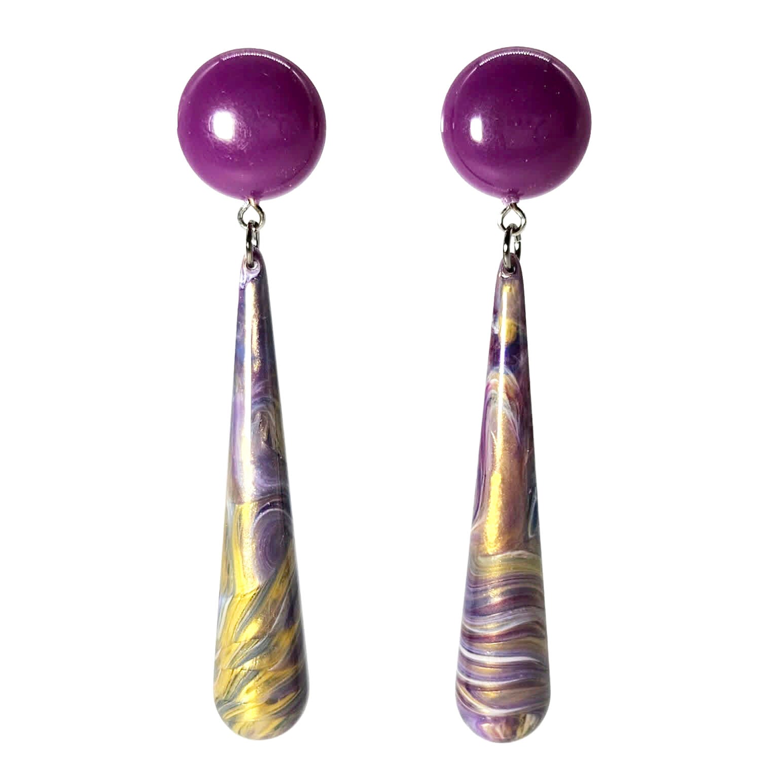 Shine On Statement Teardrop Earrings