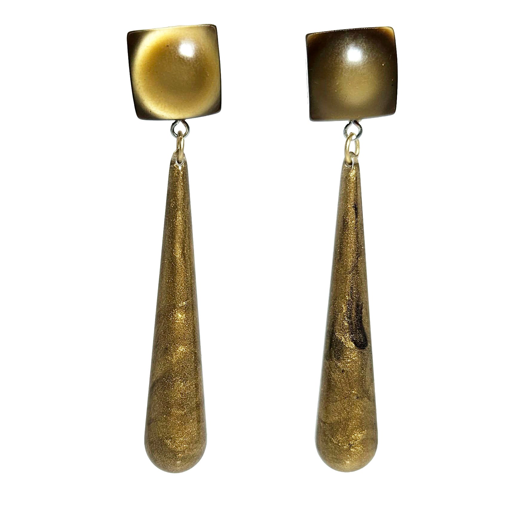 Shine On Statement Teardrop Earrings