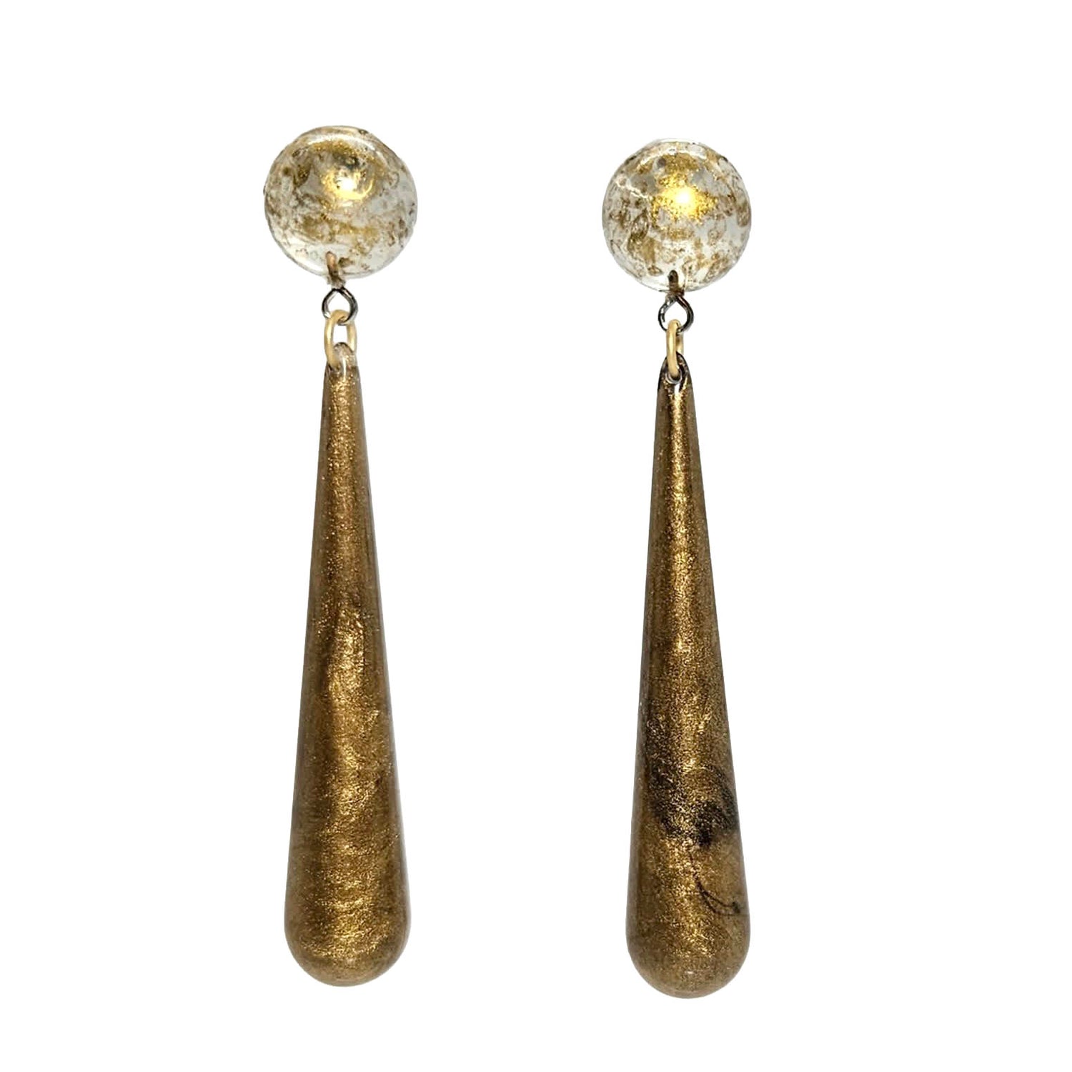 Shine On Statement Teardrop Earrings
