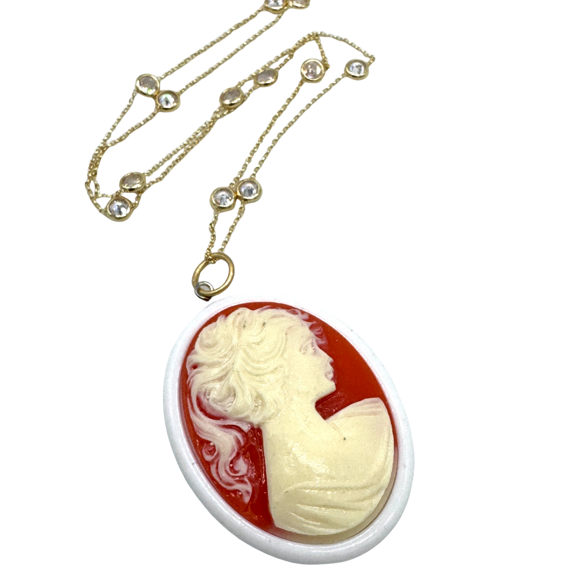 Old Soul Cameo Necklace