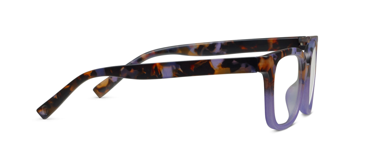 Athens Readers Glasses Light Blocking - Purple Botanico/Purple