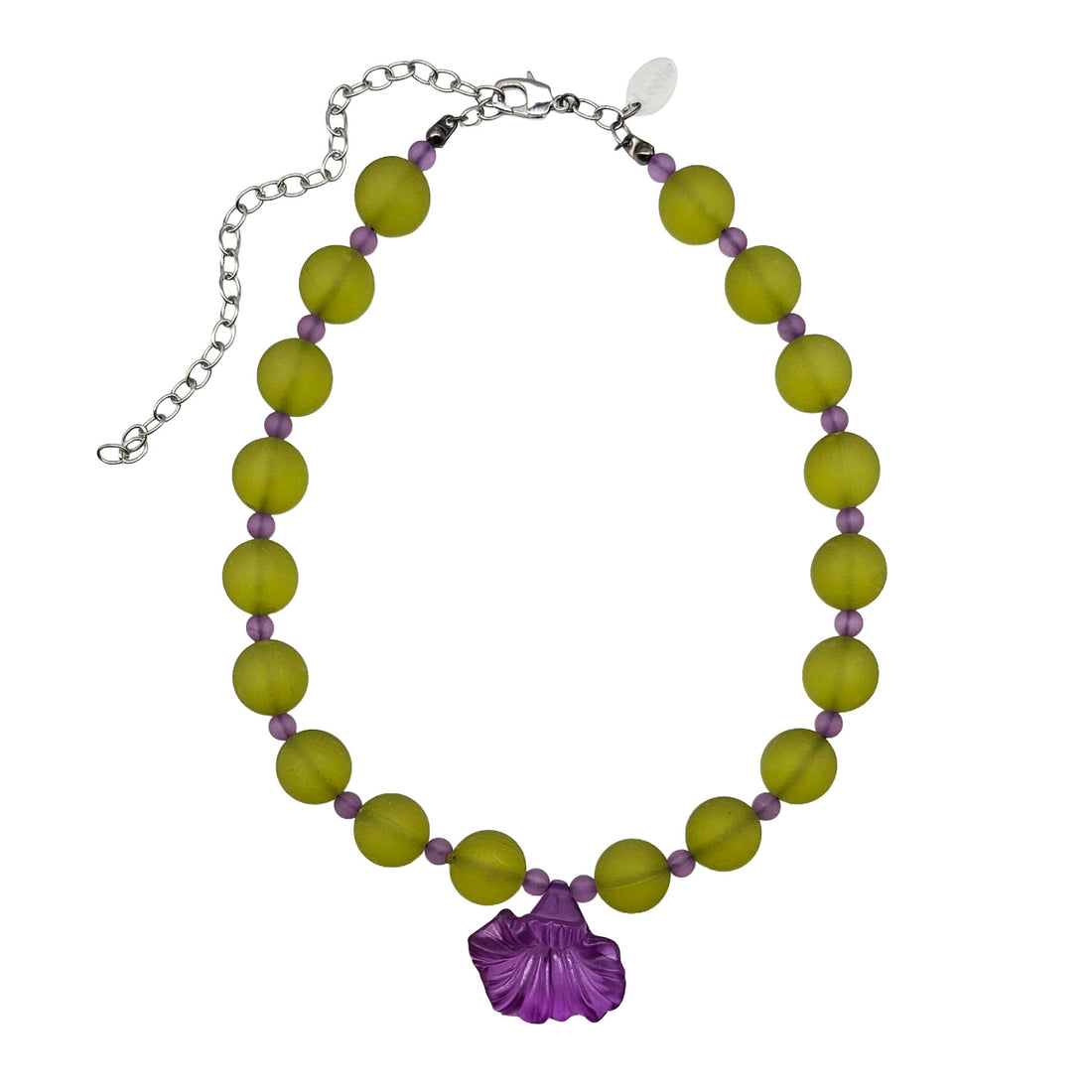 Flower Drop Necklace