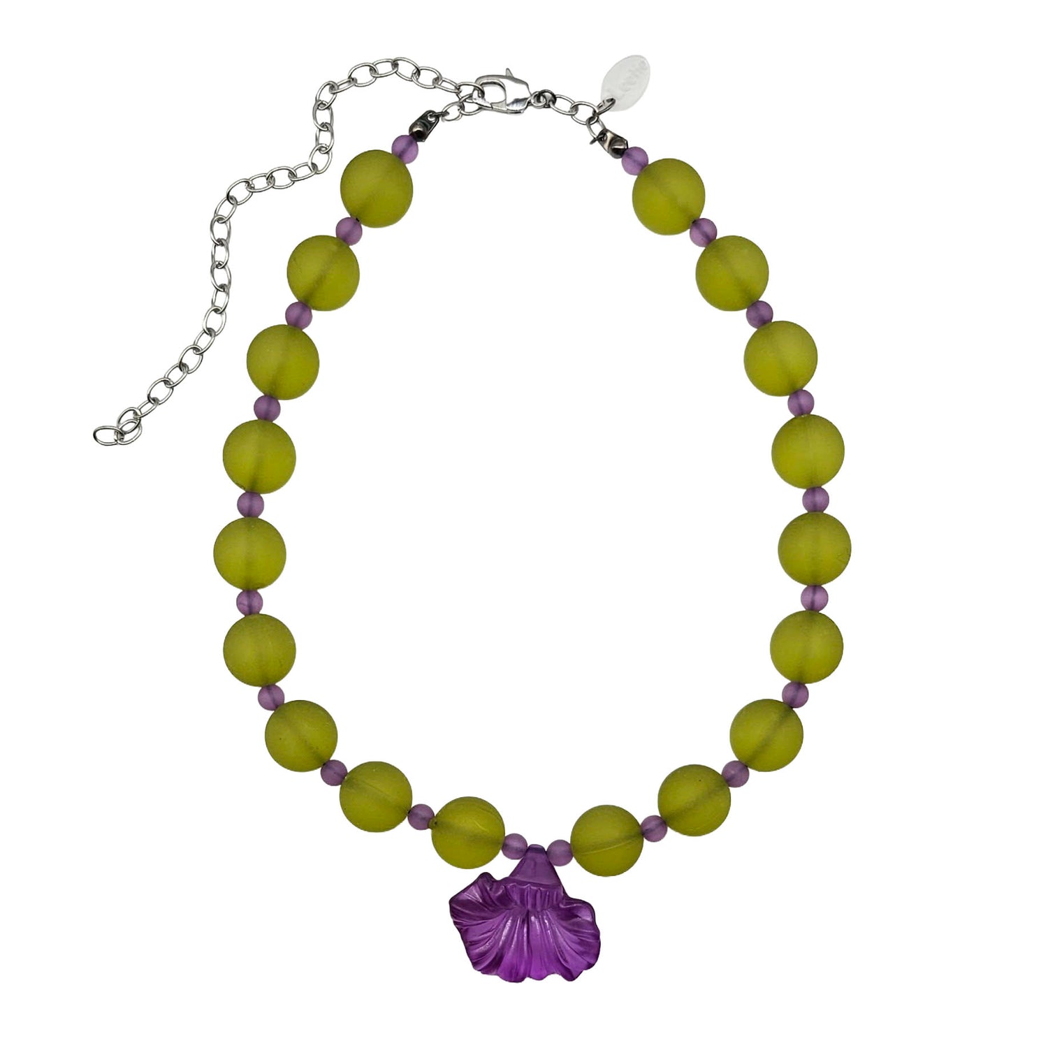Flower Drop Necklace