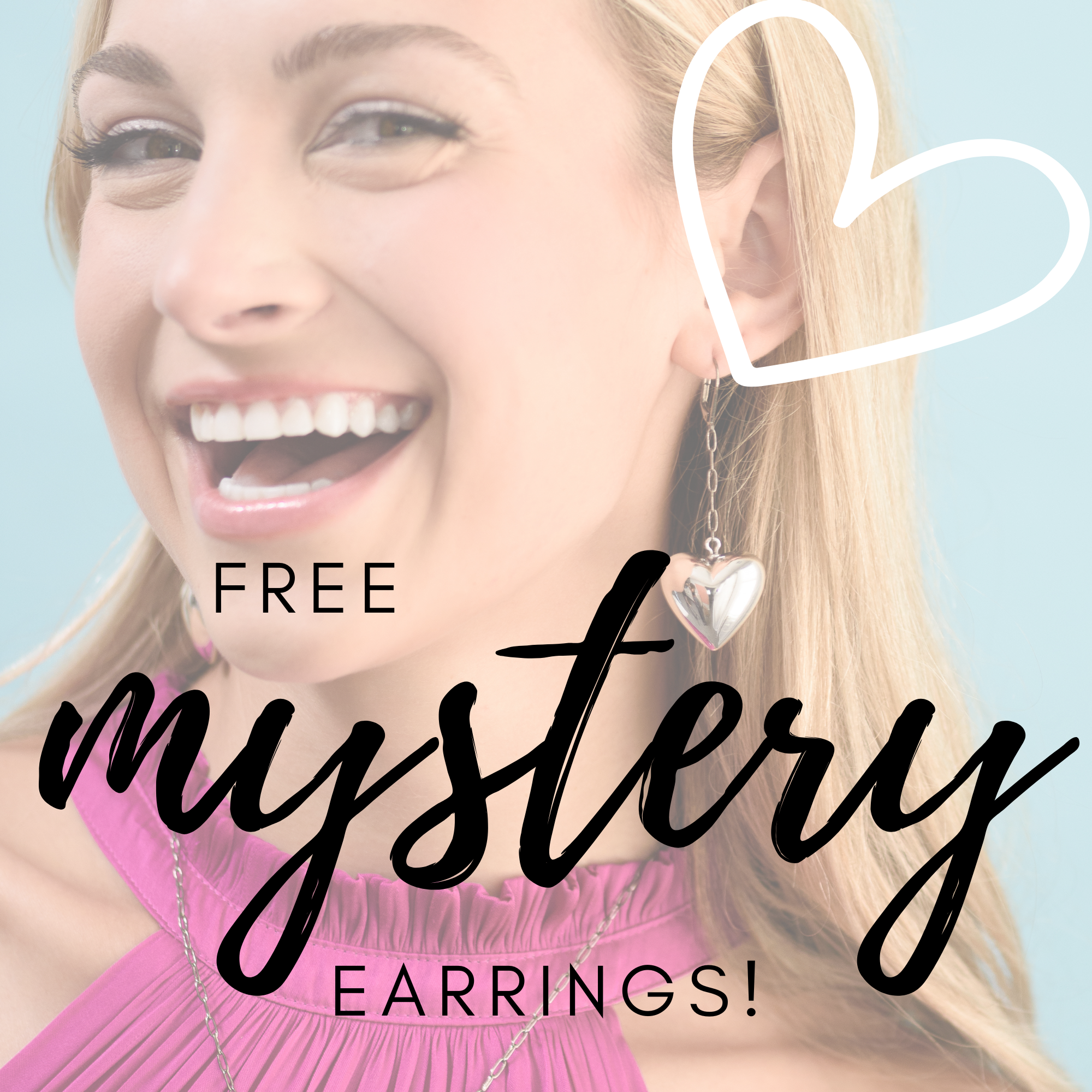 **FREE Mystery Earrings w/ Every $50 Spent ** FREE