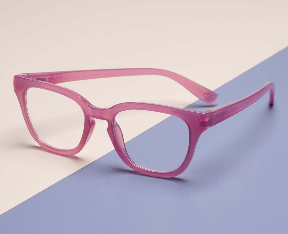 Nola Readers Glasses Light Blocking - Orchid