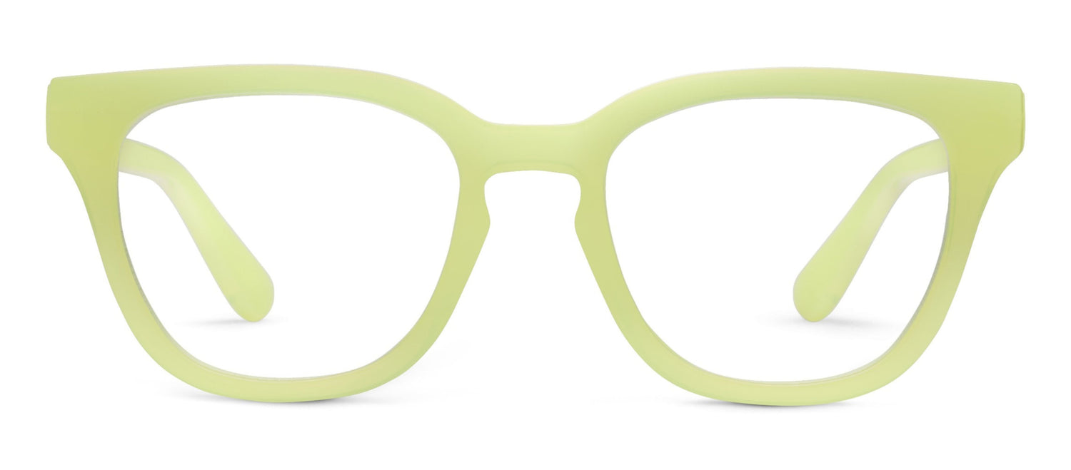 Nola Readers Glasses Light Blocking - Matcha