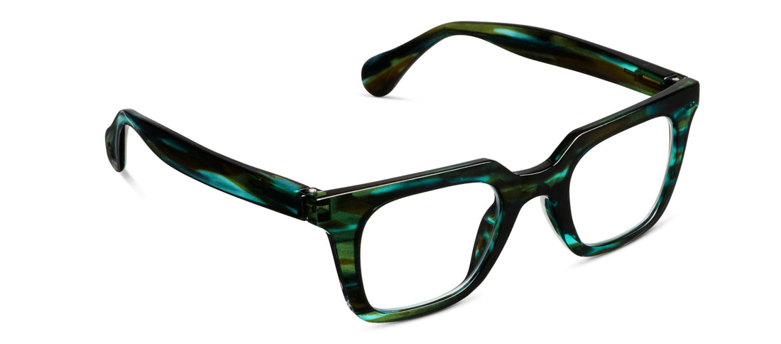 Page Readers Glasses Light Blocking - Teal Horn